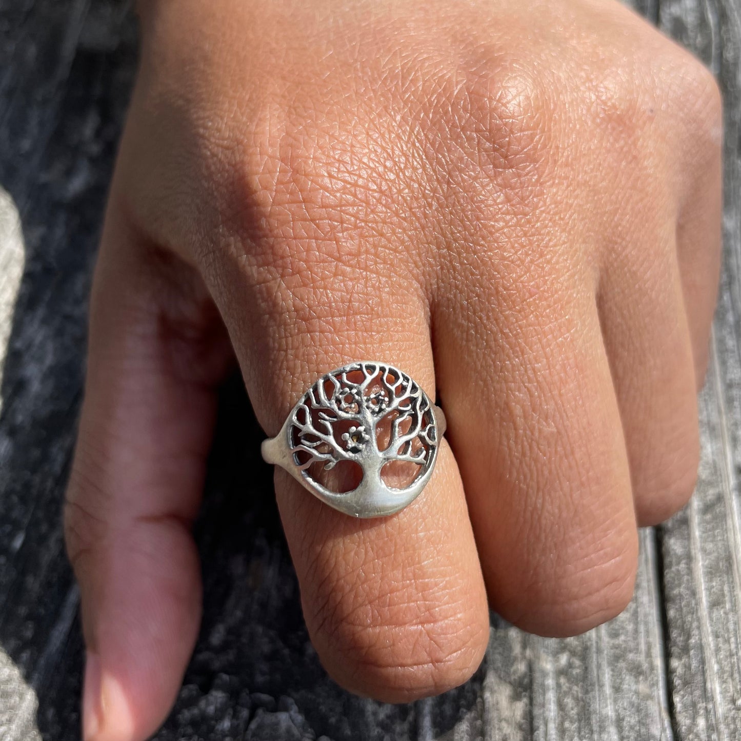Tree of Life silver Ring
