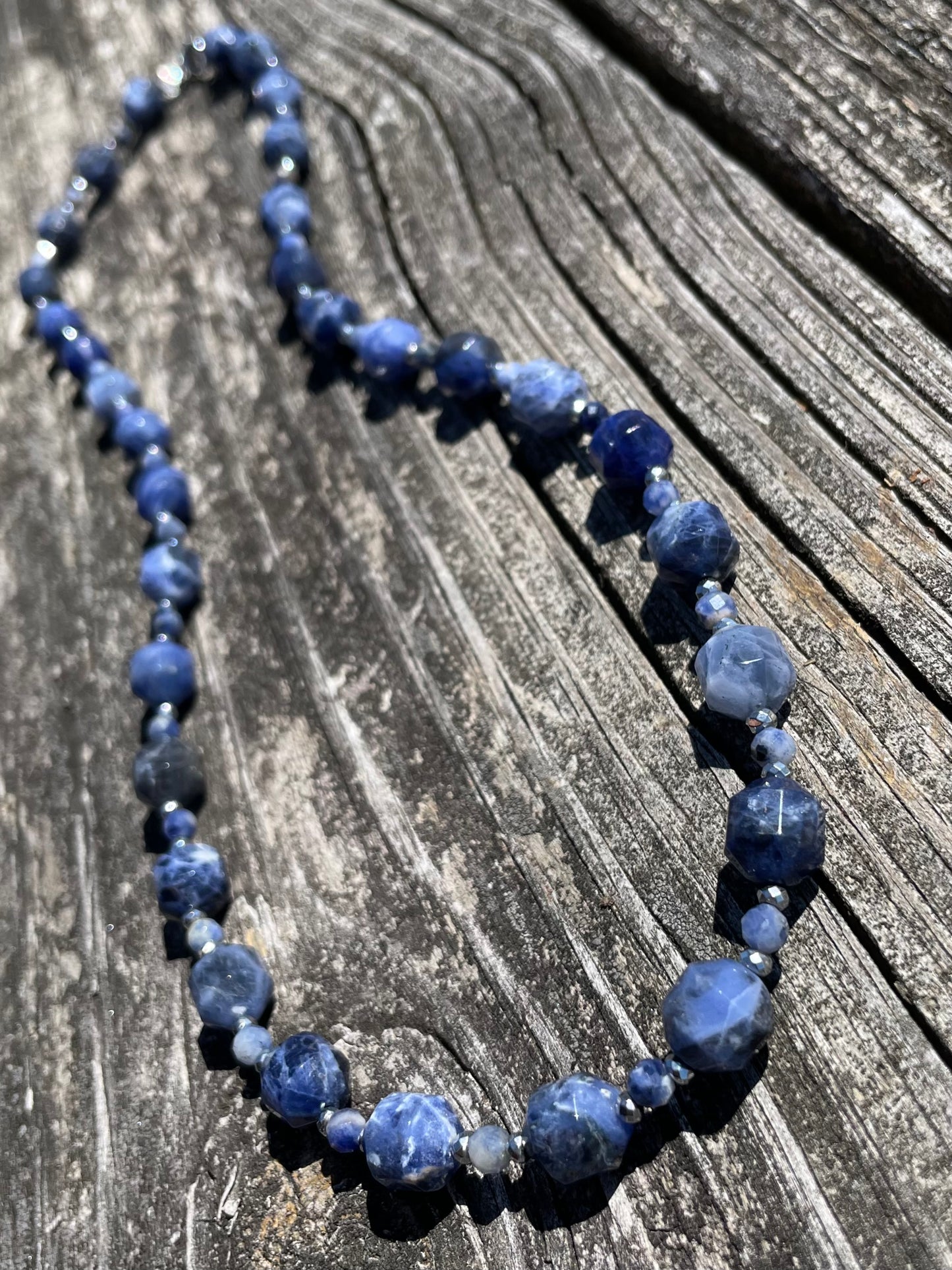24 inch Sodalite necklace