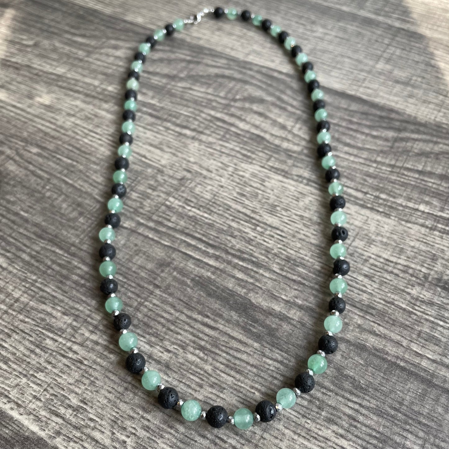 Aventurine + Onyx 24 inch