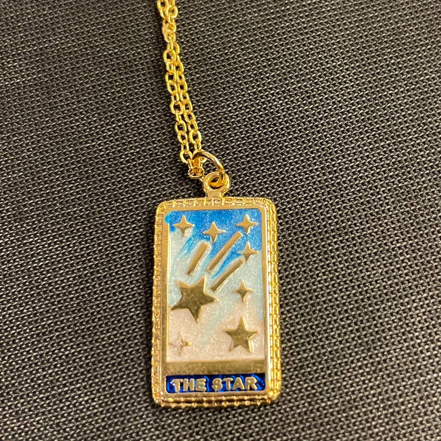 The Star Card- blue