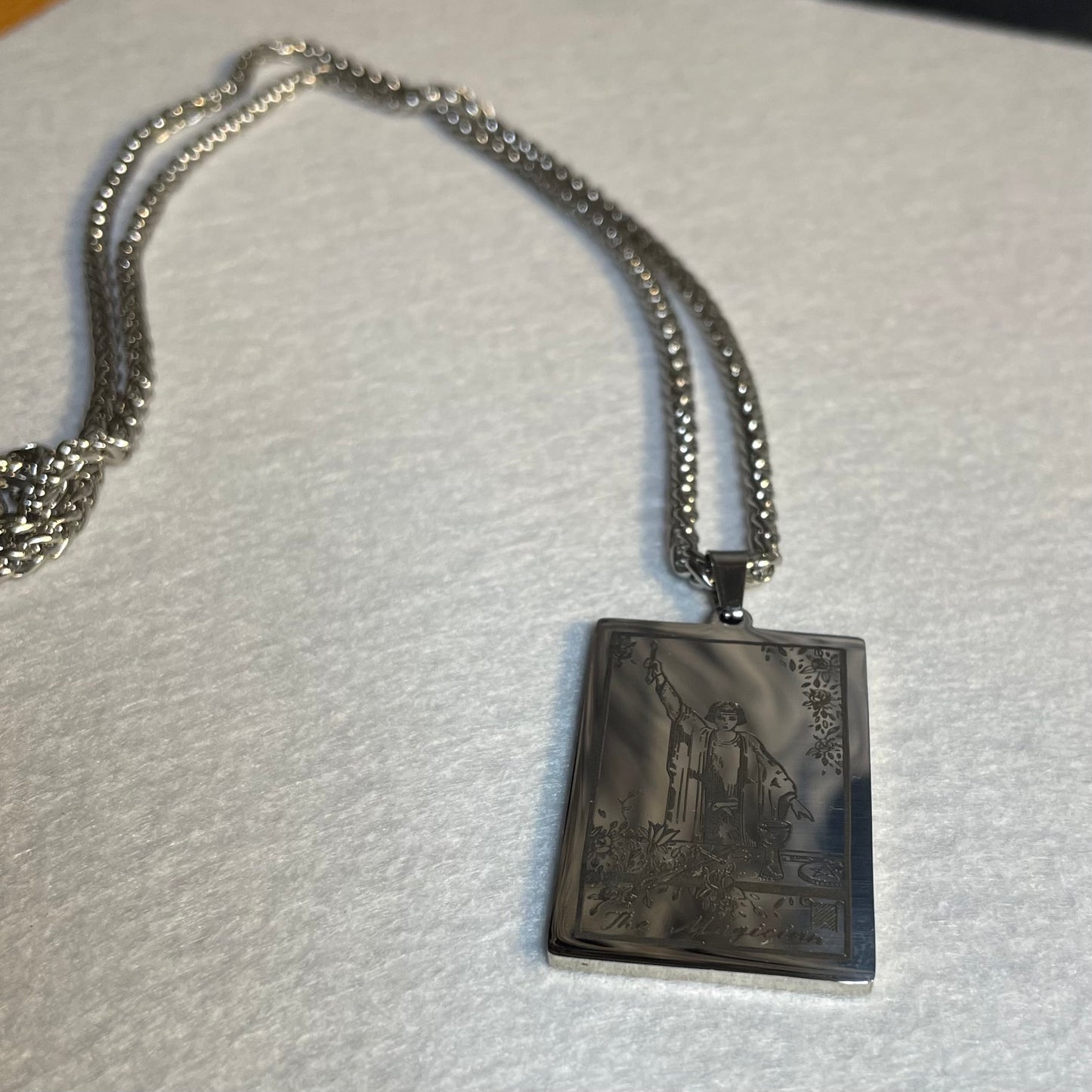 The Magician Card- stainless steel