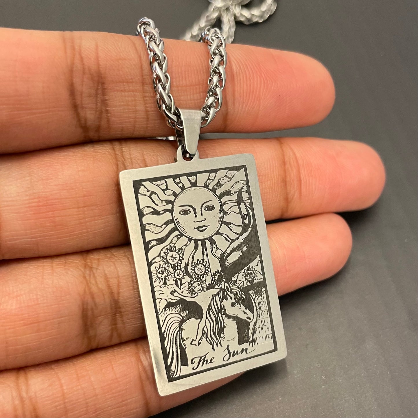 Sun Card -stainless steel