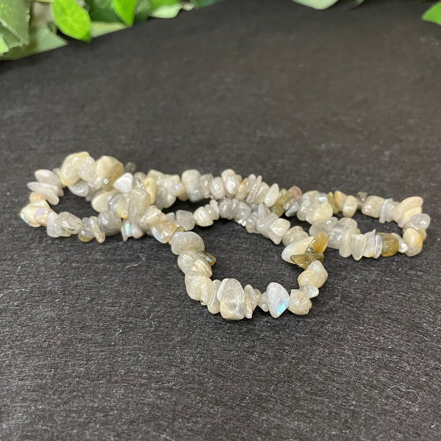 Labradorite chips 20 inches necklace