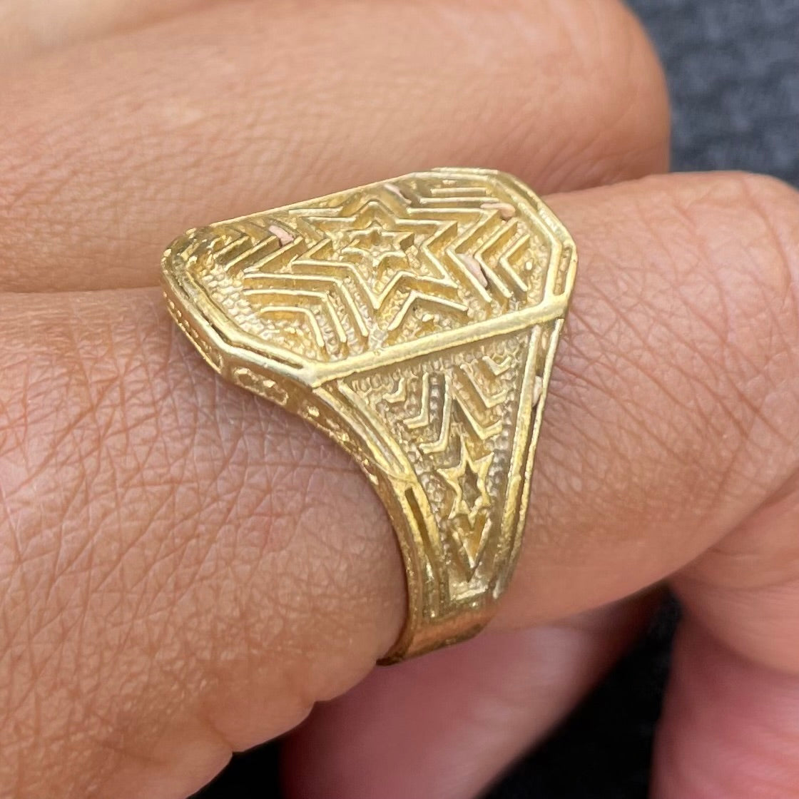 Square Star Ring
