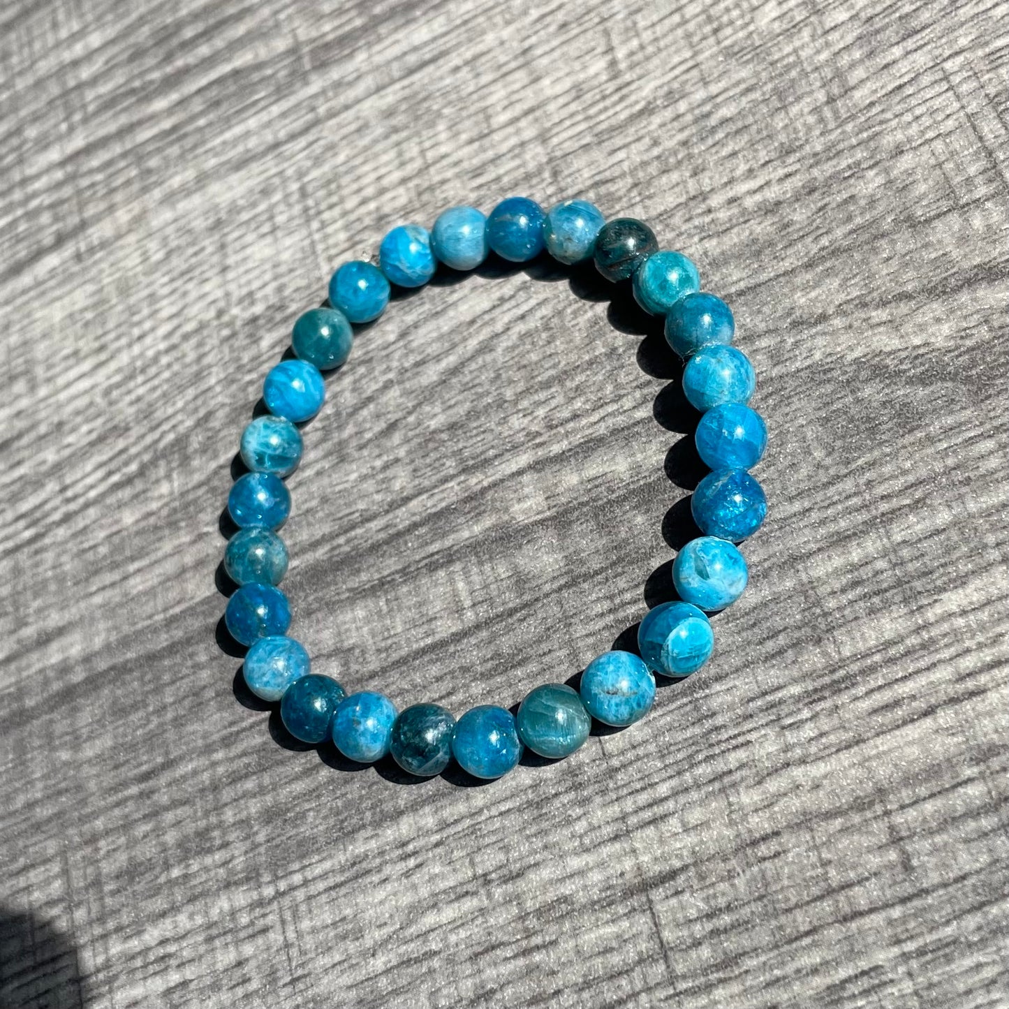 Blue Apatite 8mm