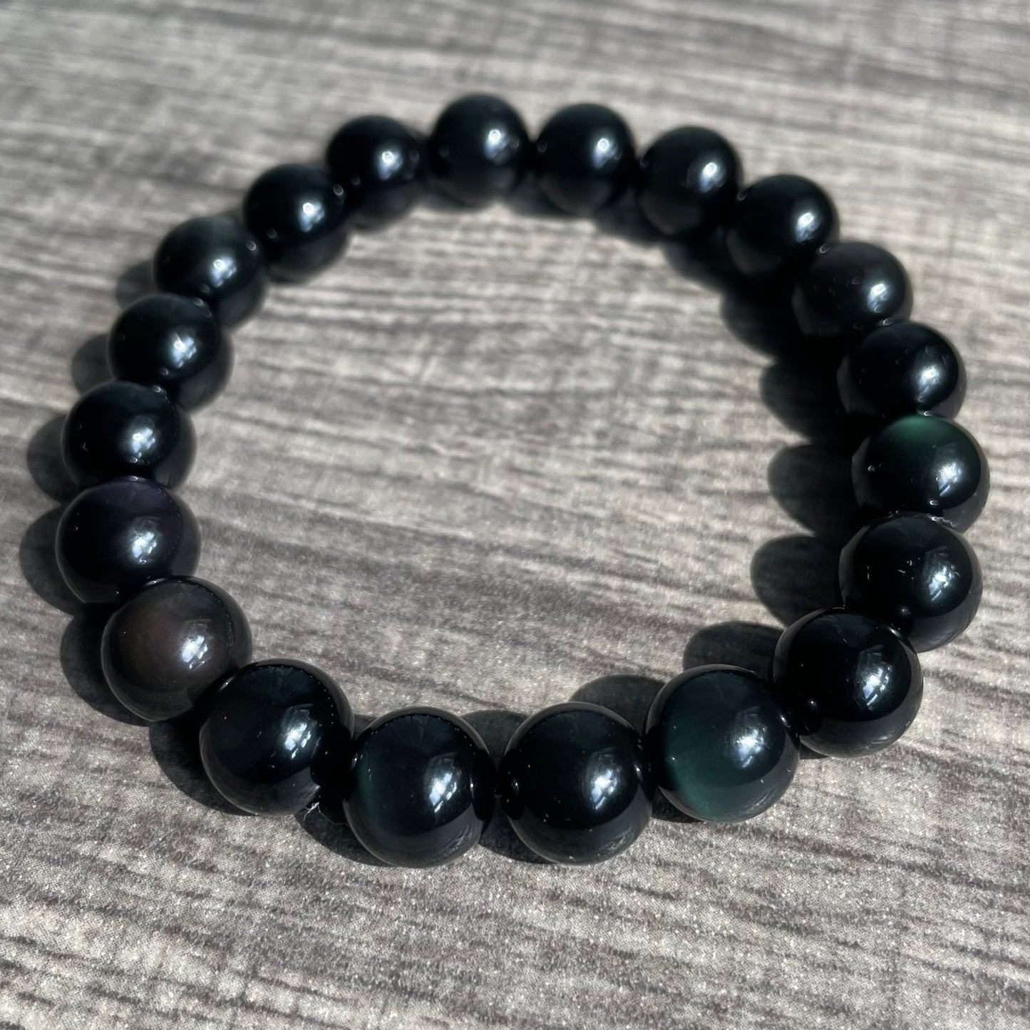 Obsidian (Rainbow) 10mm