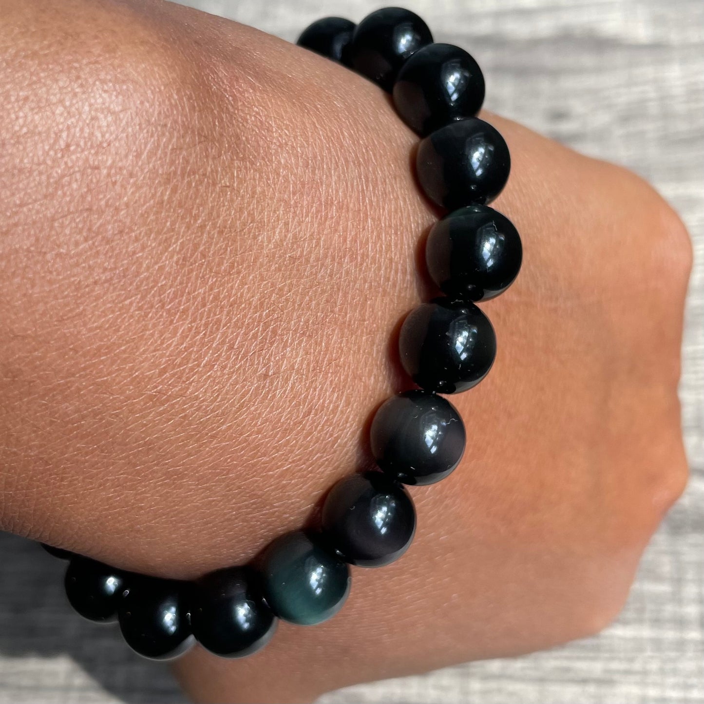 Obsidian (Rainbow) 10mm