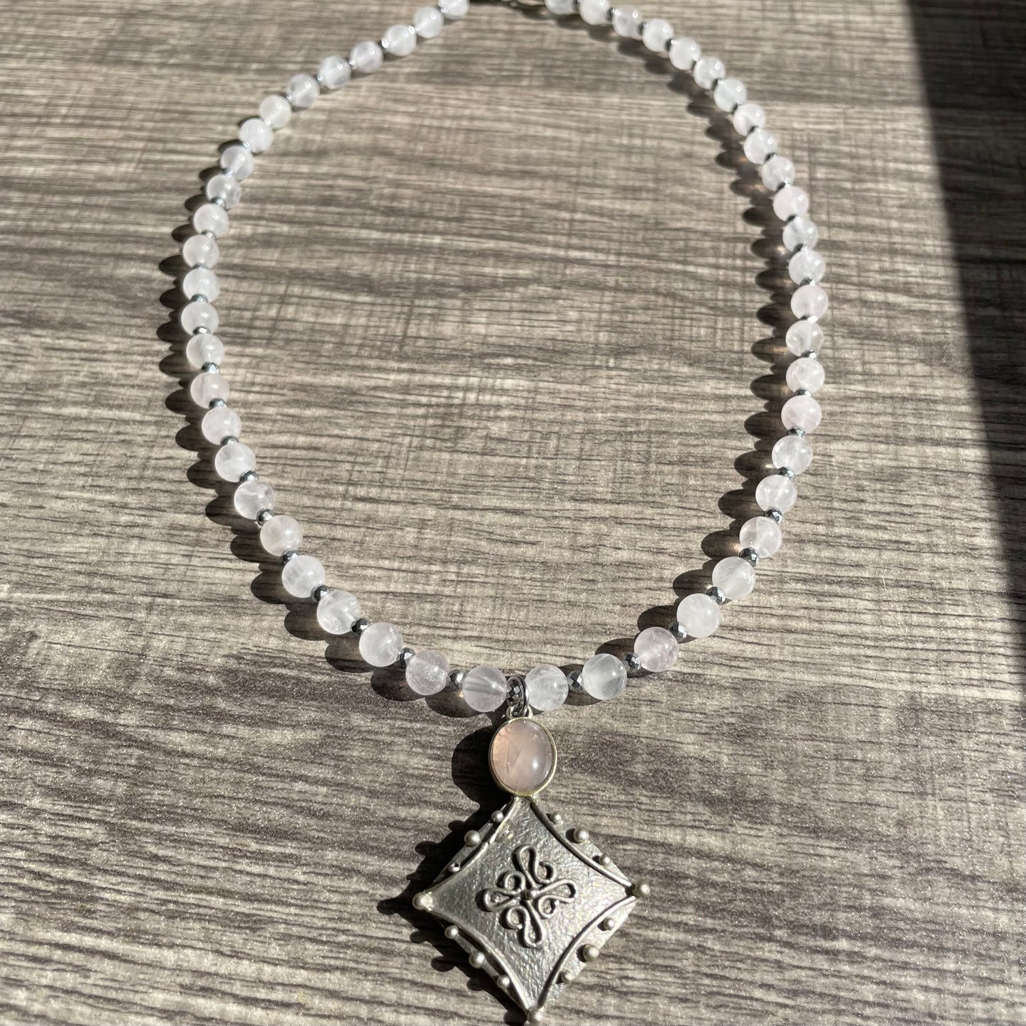 Rose Quartz 18 inches
