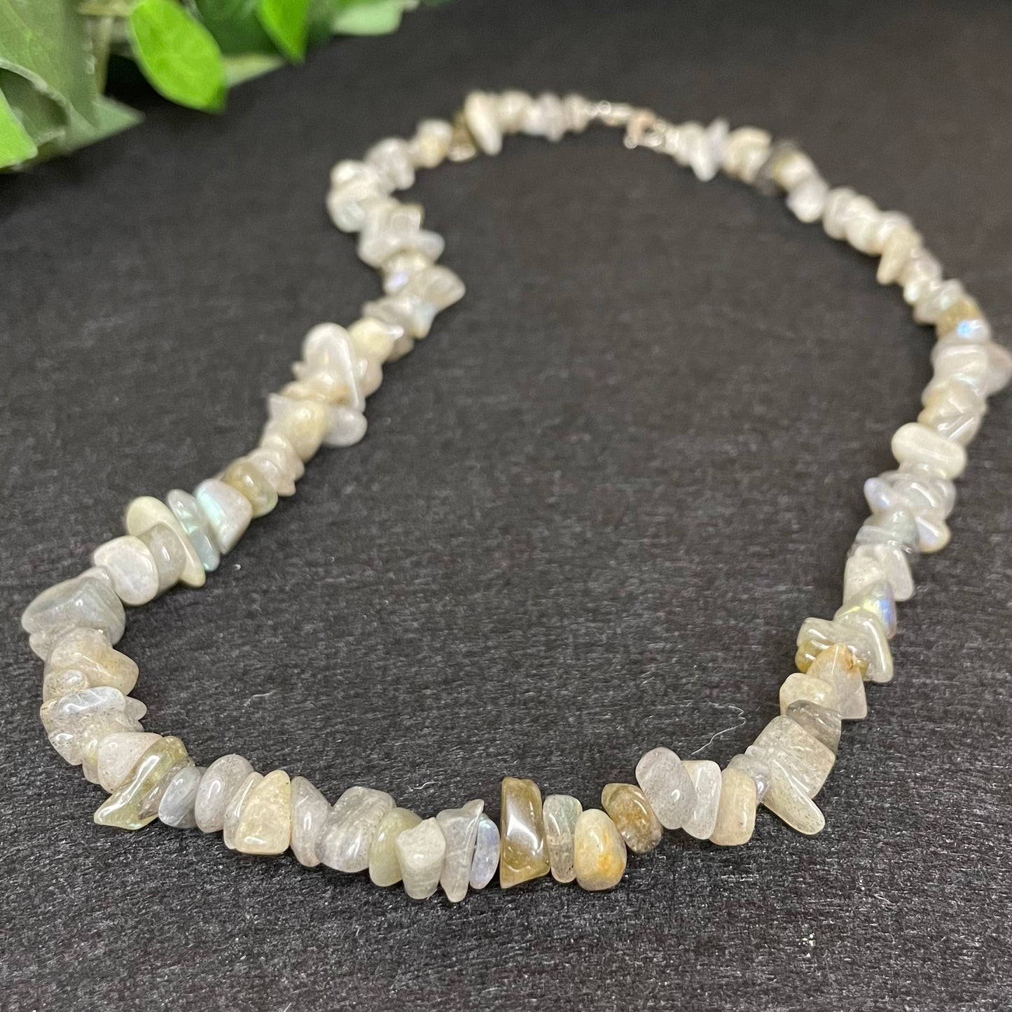 Labradorite chips 20 inches necklace