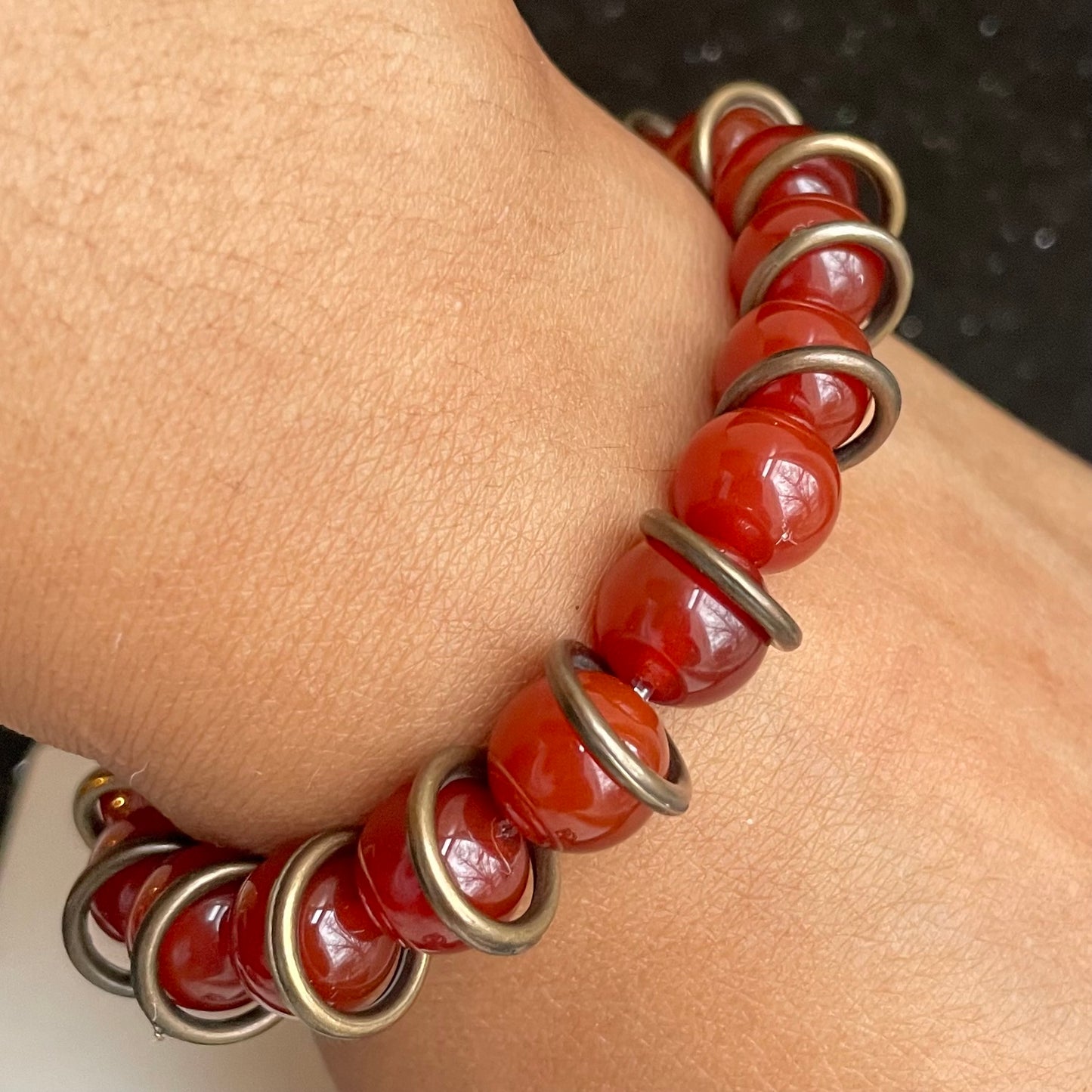 Carnelian Rings 10mm