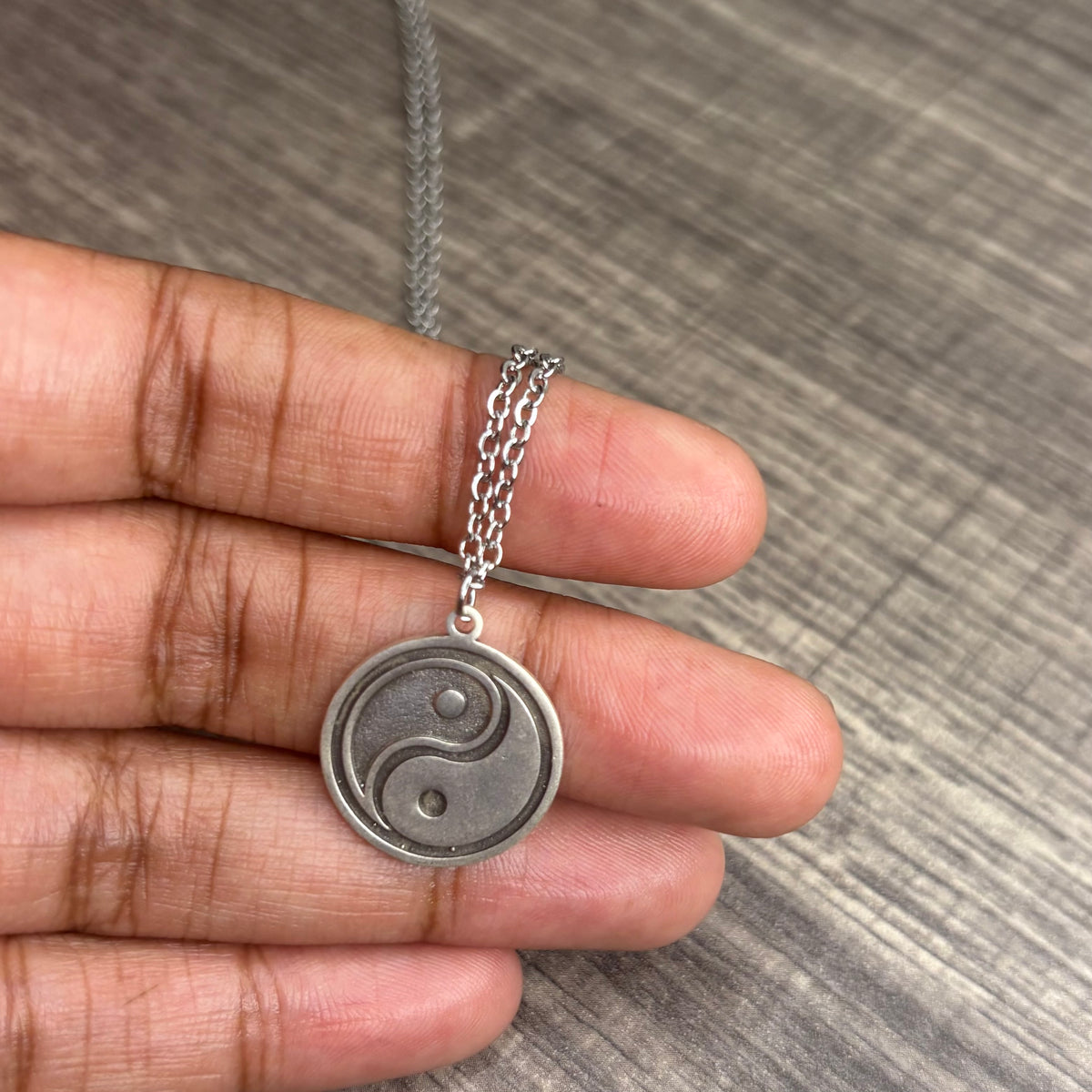 Yin/Yang silver