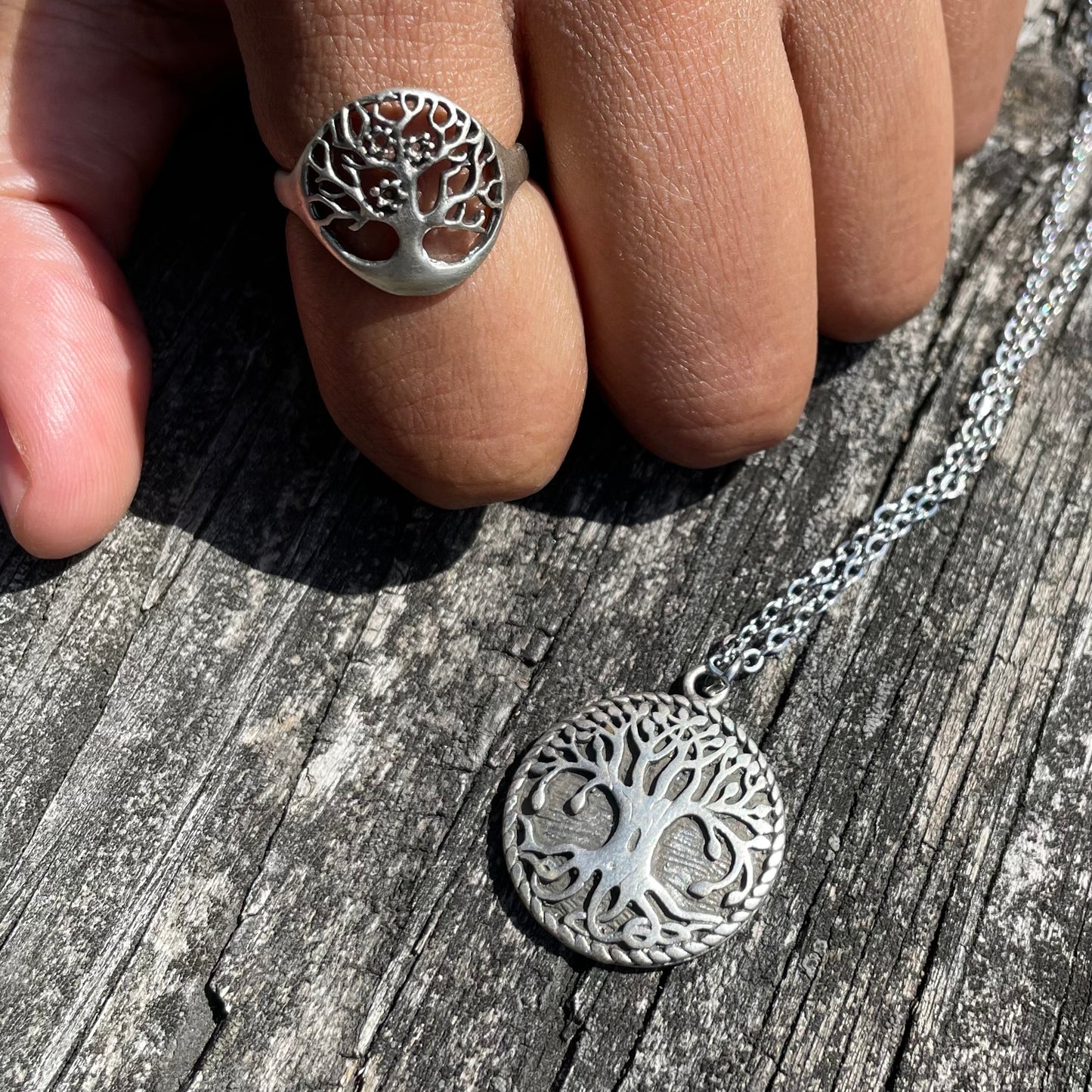 Tree of Life silver Ring