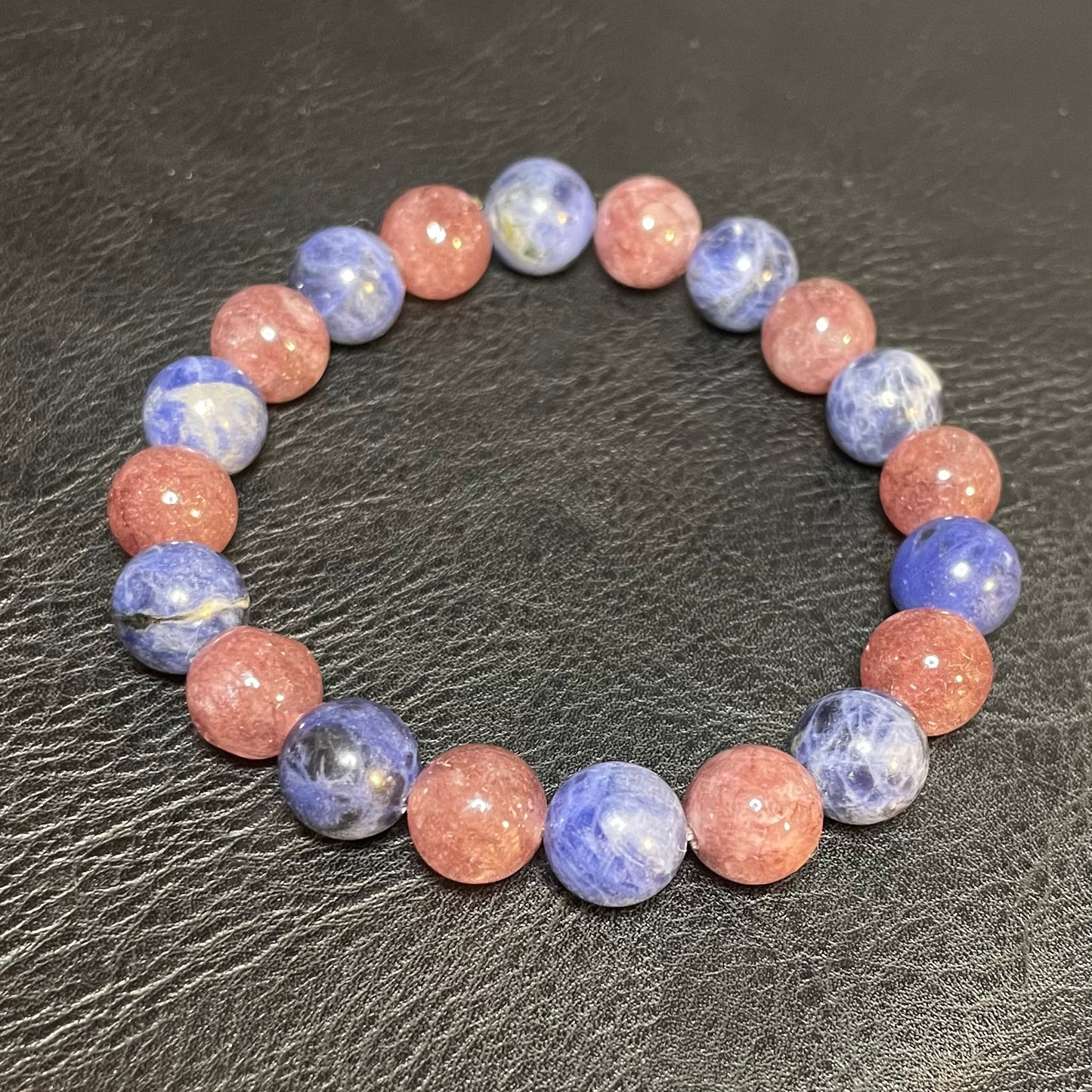 Sodalite + Lepidolite 10mm