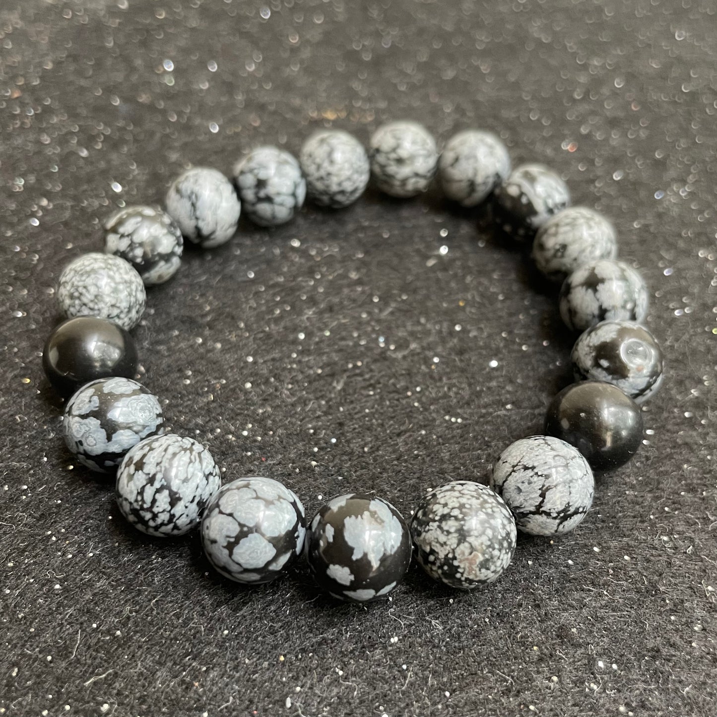 Snowflake Obsidian 10mm