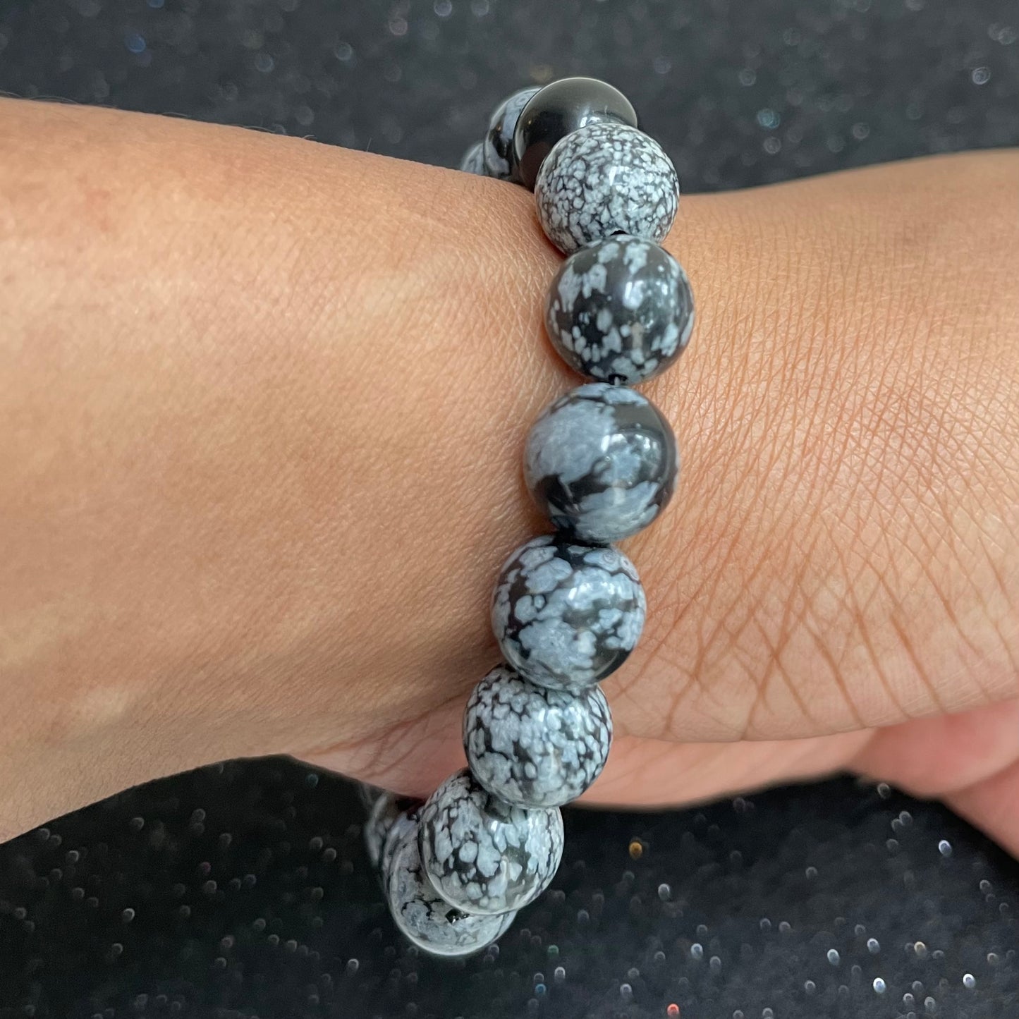 Snowflake Obsidian 10mm