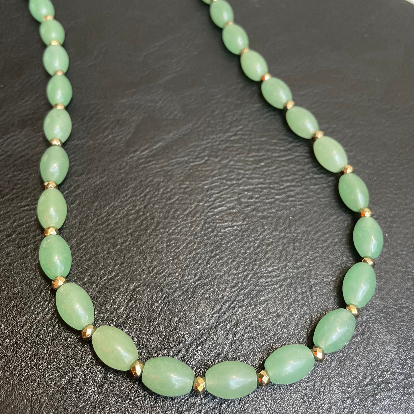 Aventurine Gold Accents