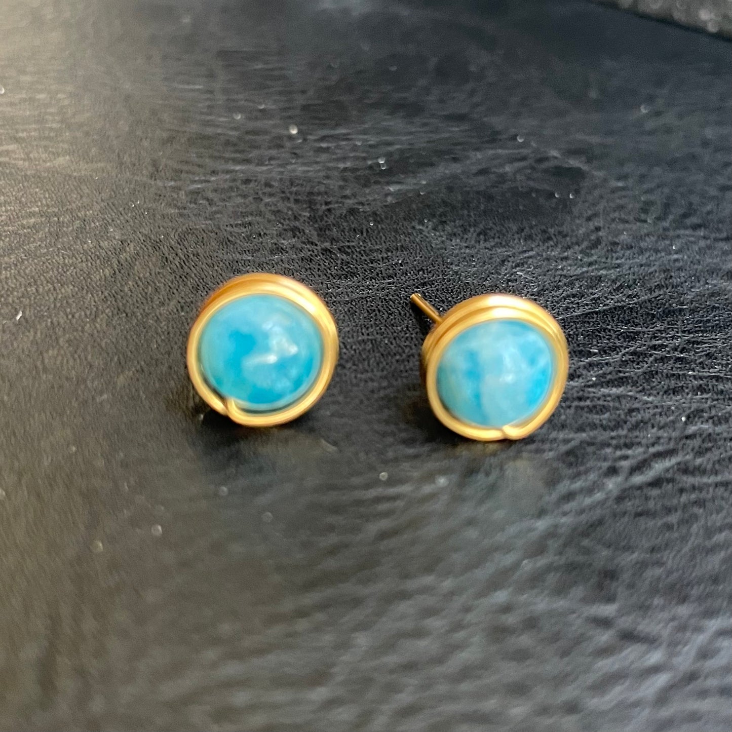 Blue Apatite 8mm