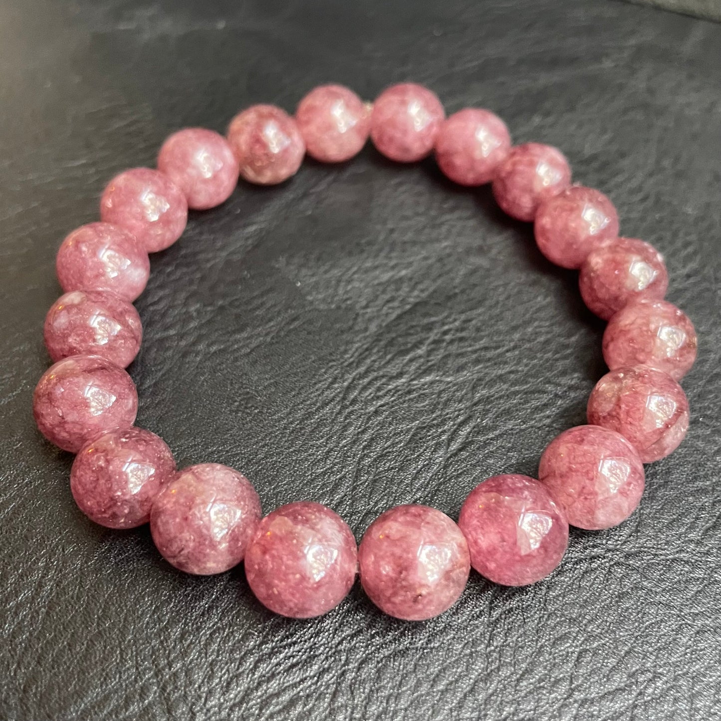 Pink/Purple Lepidolite 10mm