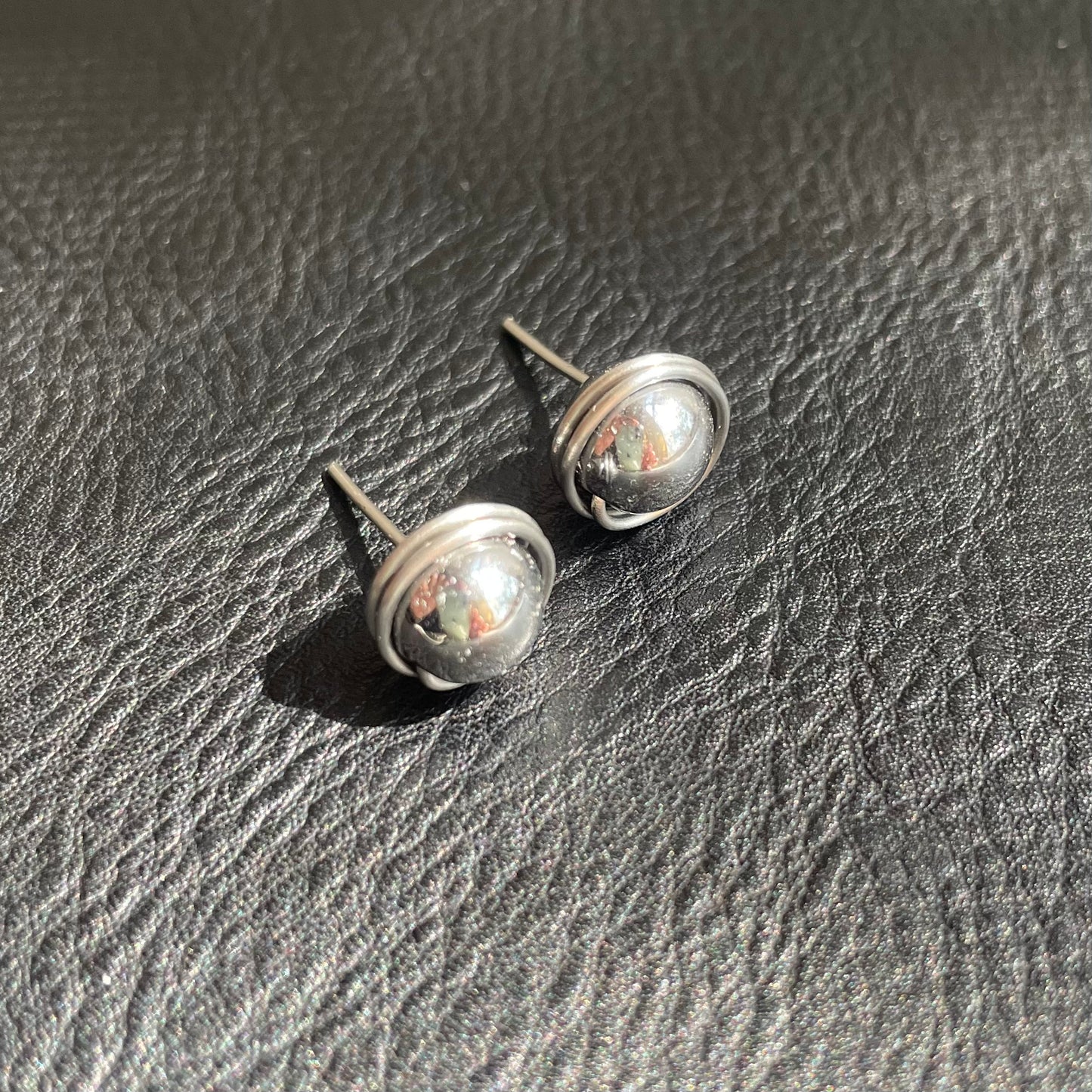 Titanium Hematite 8mm