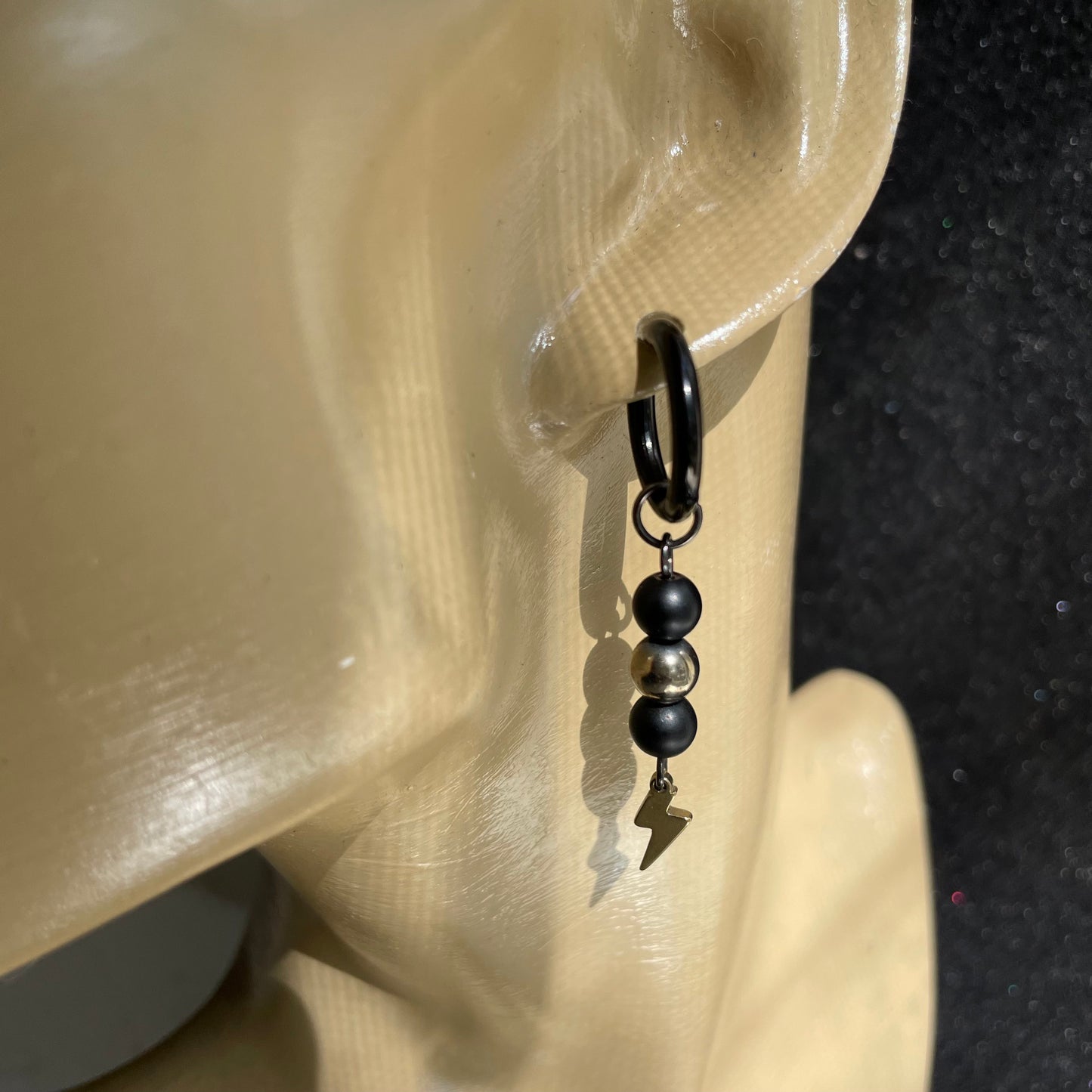 Single Dangle with Gold Bolt