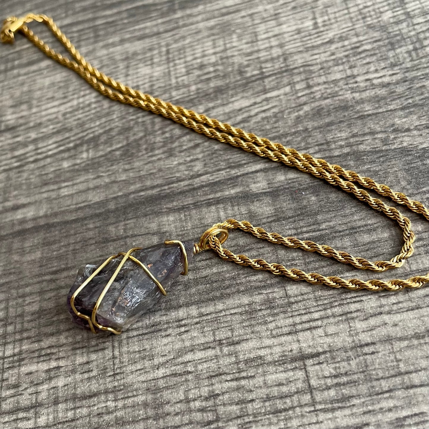 Amethyst Gemstone necklace