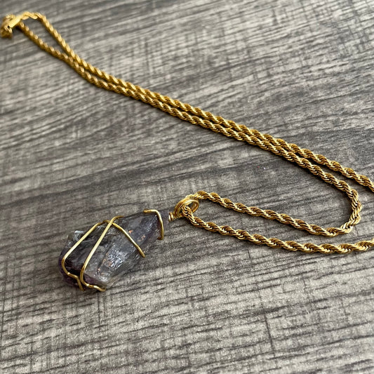 Amethyst Gemstone necklace