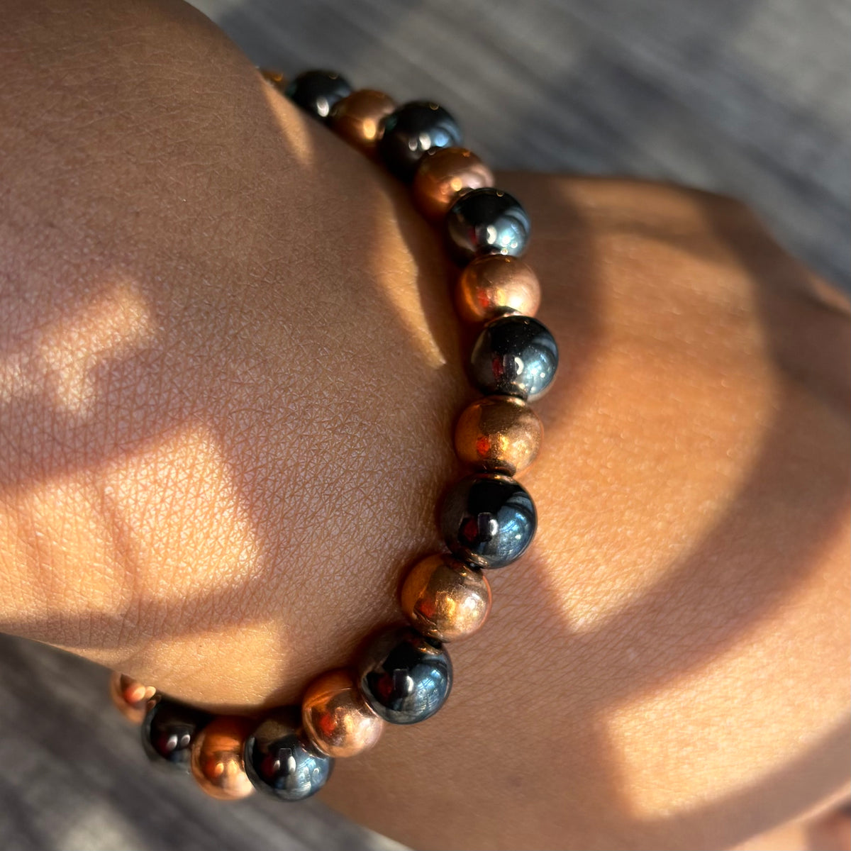 Magnetic Hematite + Copper 8mm