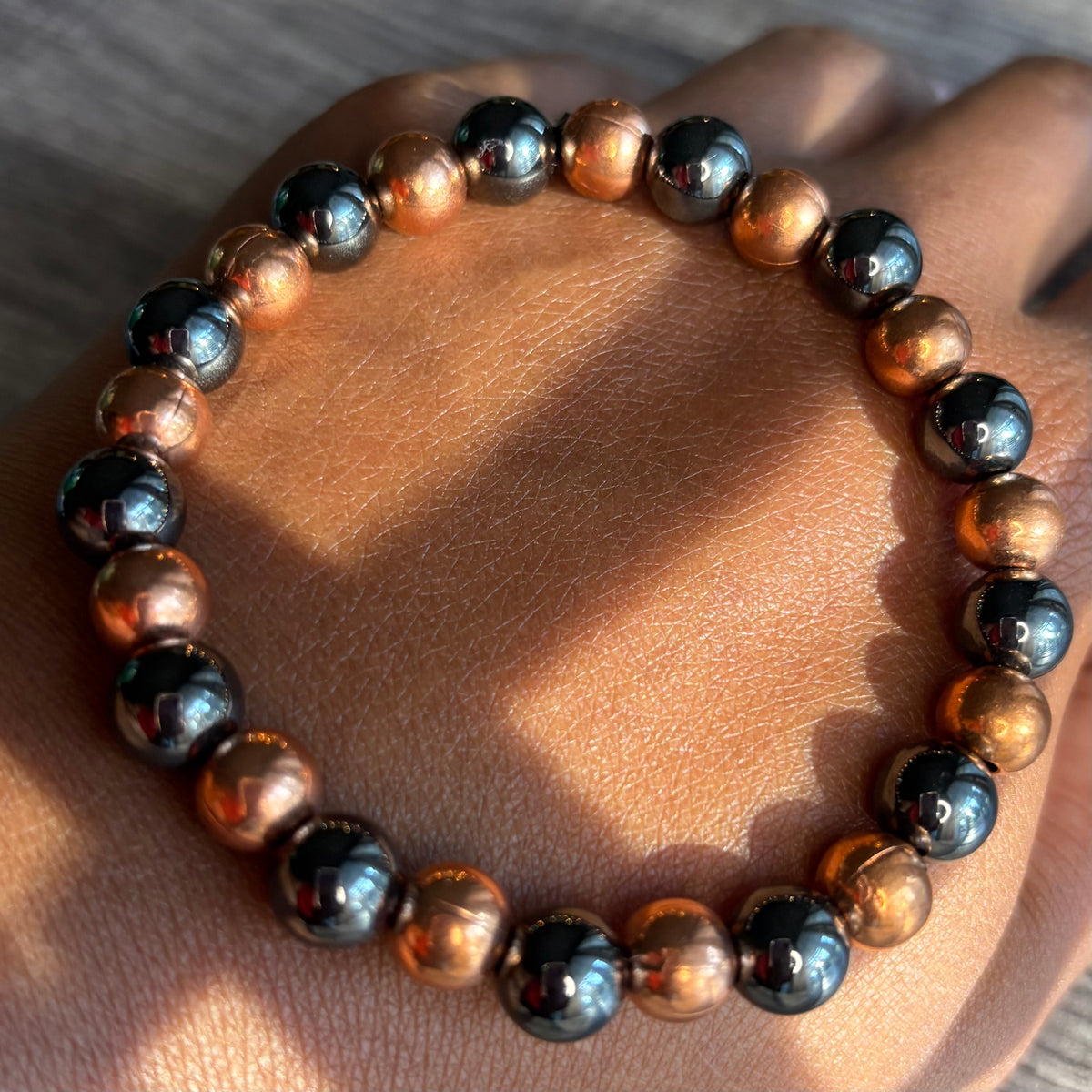 Magnetic Hematite + Copper 8mm