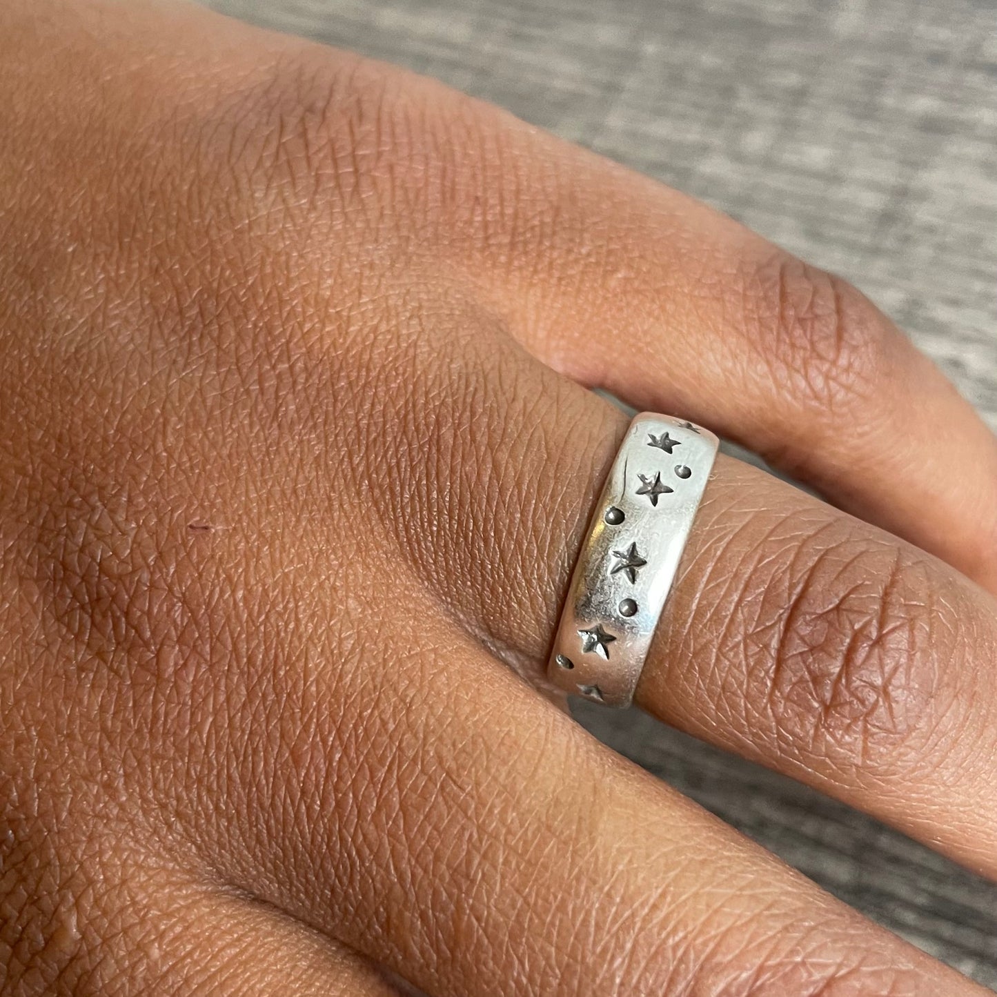 Night sky ring