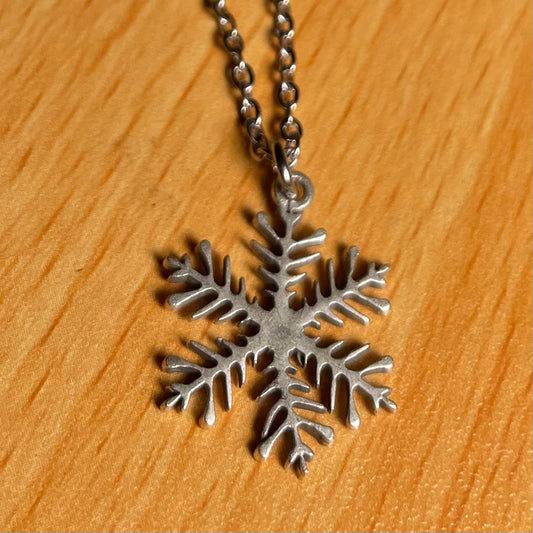 Antique Silver Snowflake