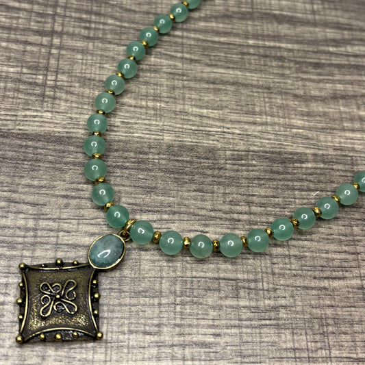 Aventurine “Regal” Necklace