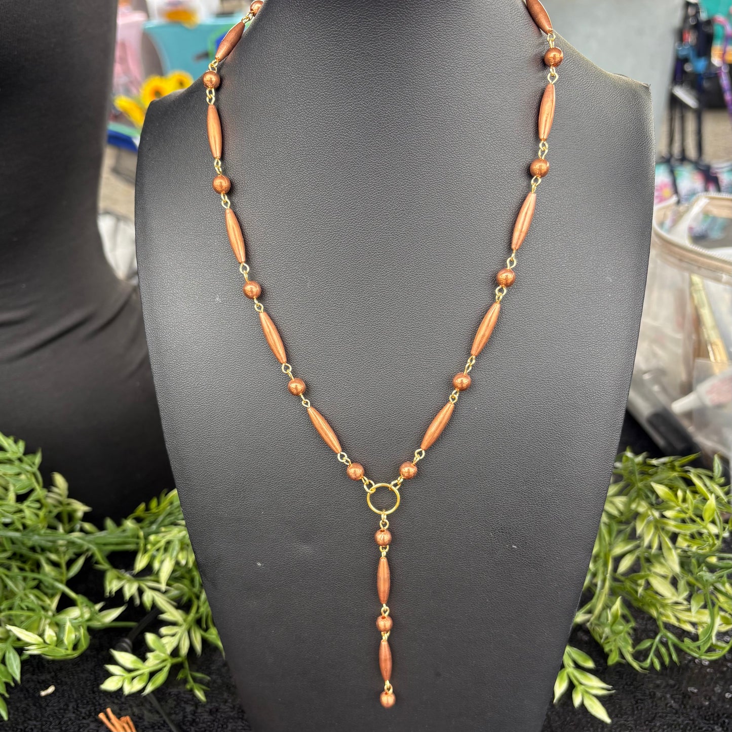 Copper Lariat