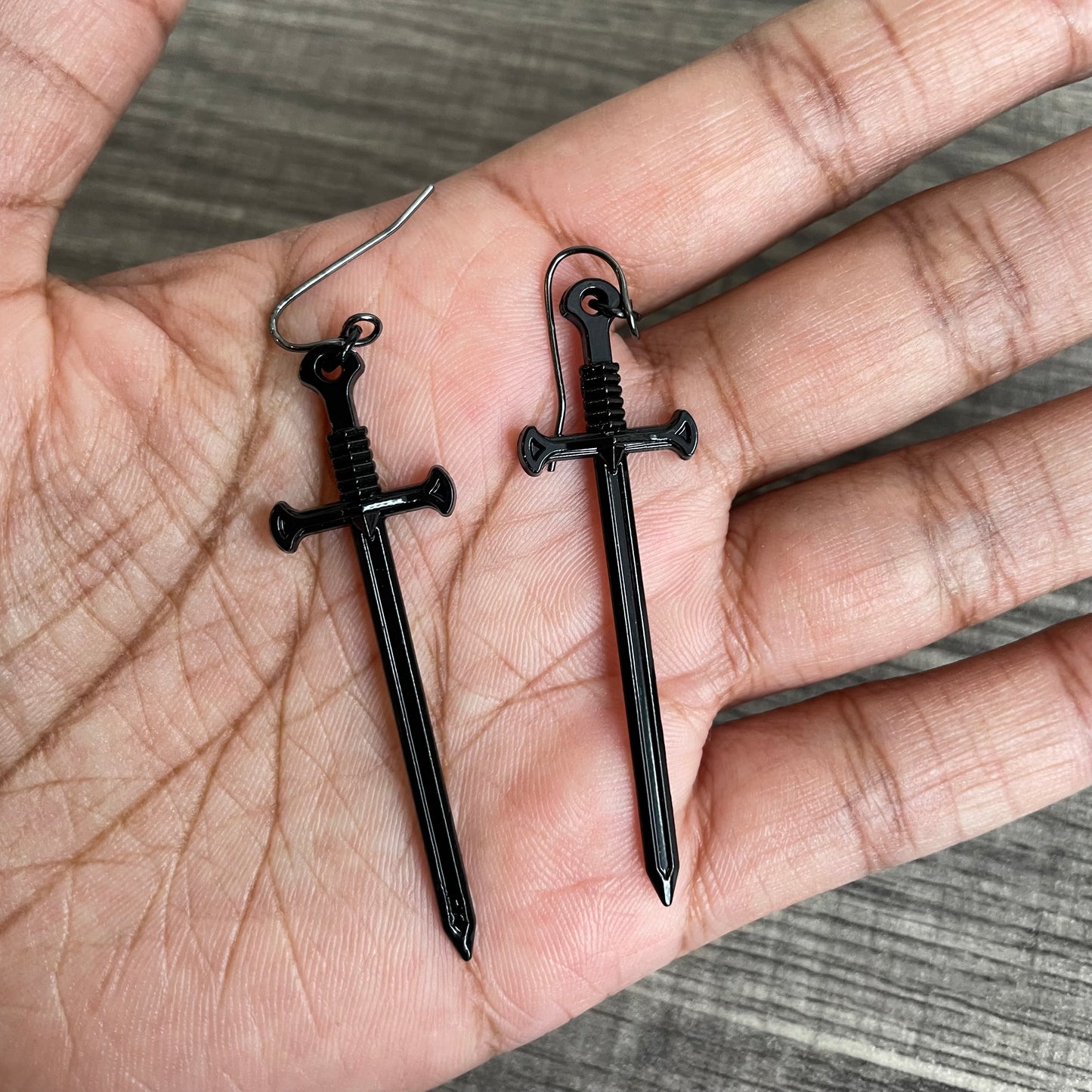 Black Sword earrings