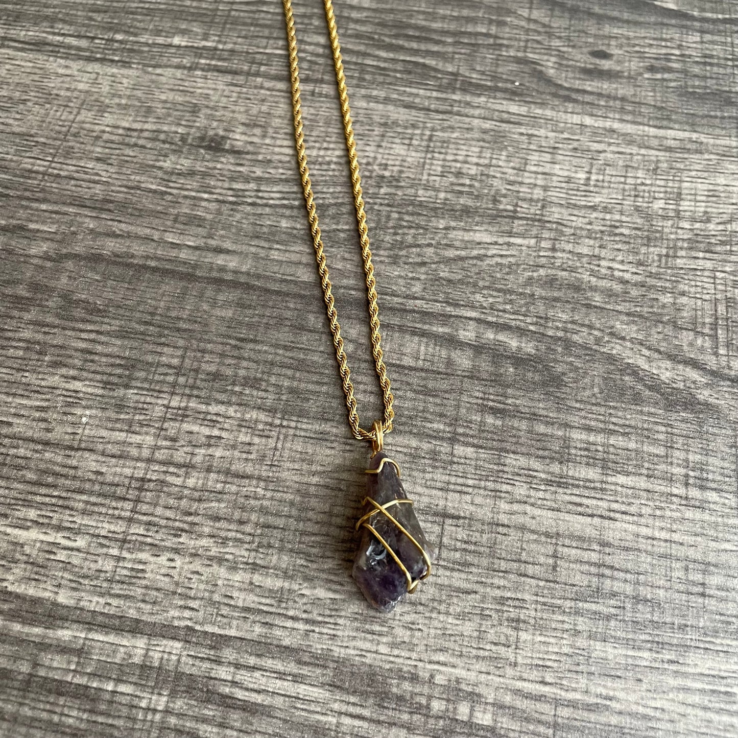 Amethyst Gemstone necklace