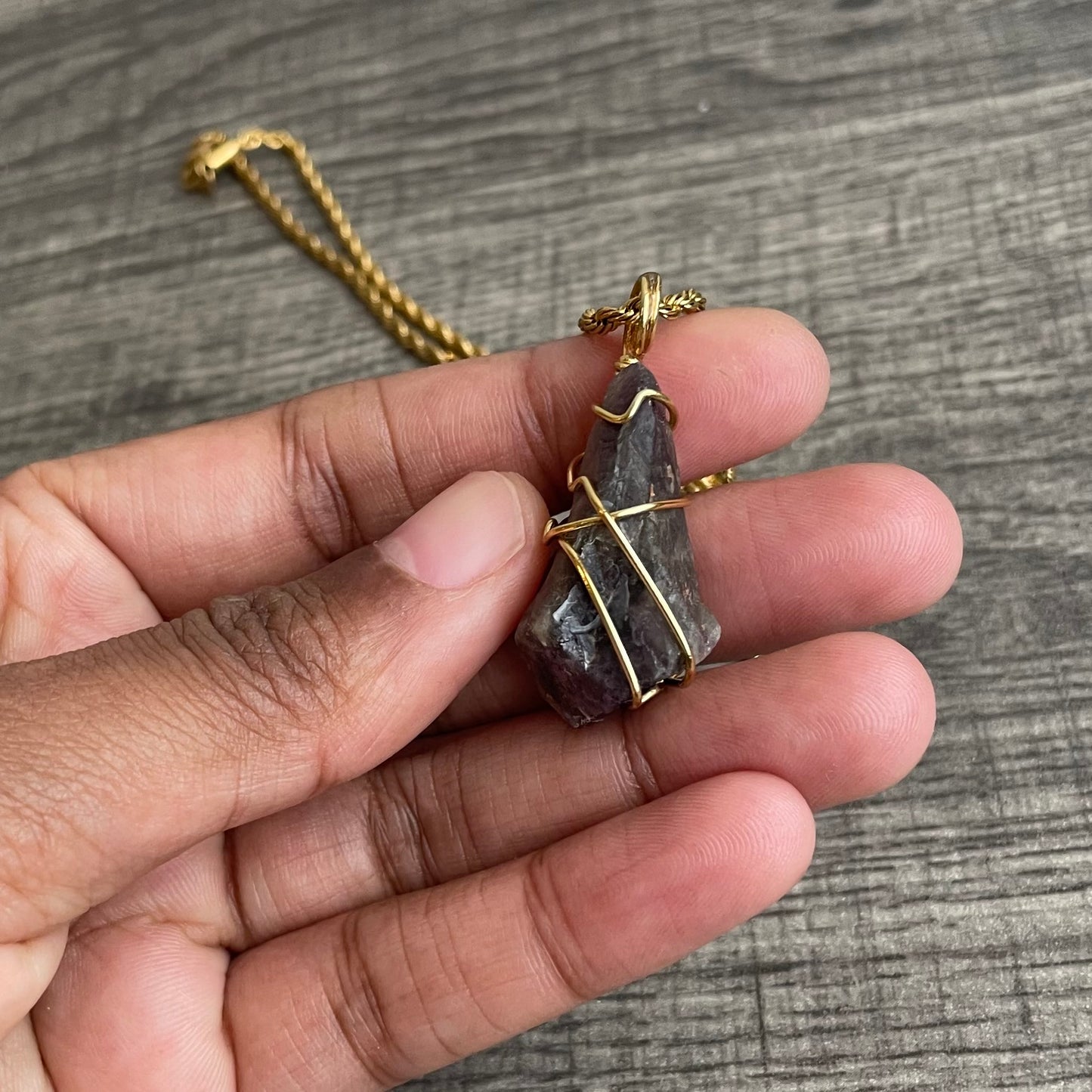 Amethyst Gemstone necklace