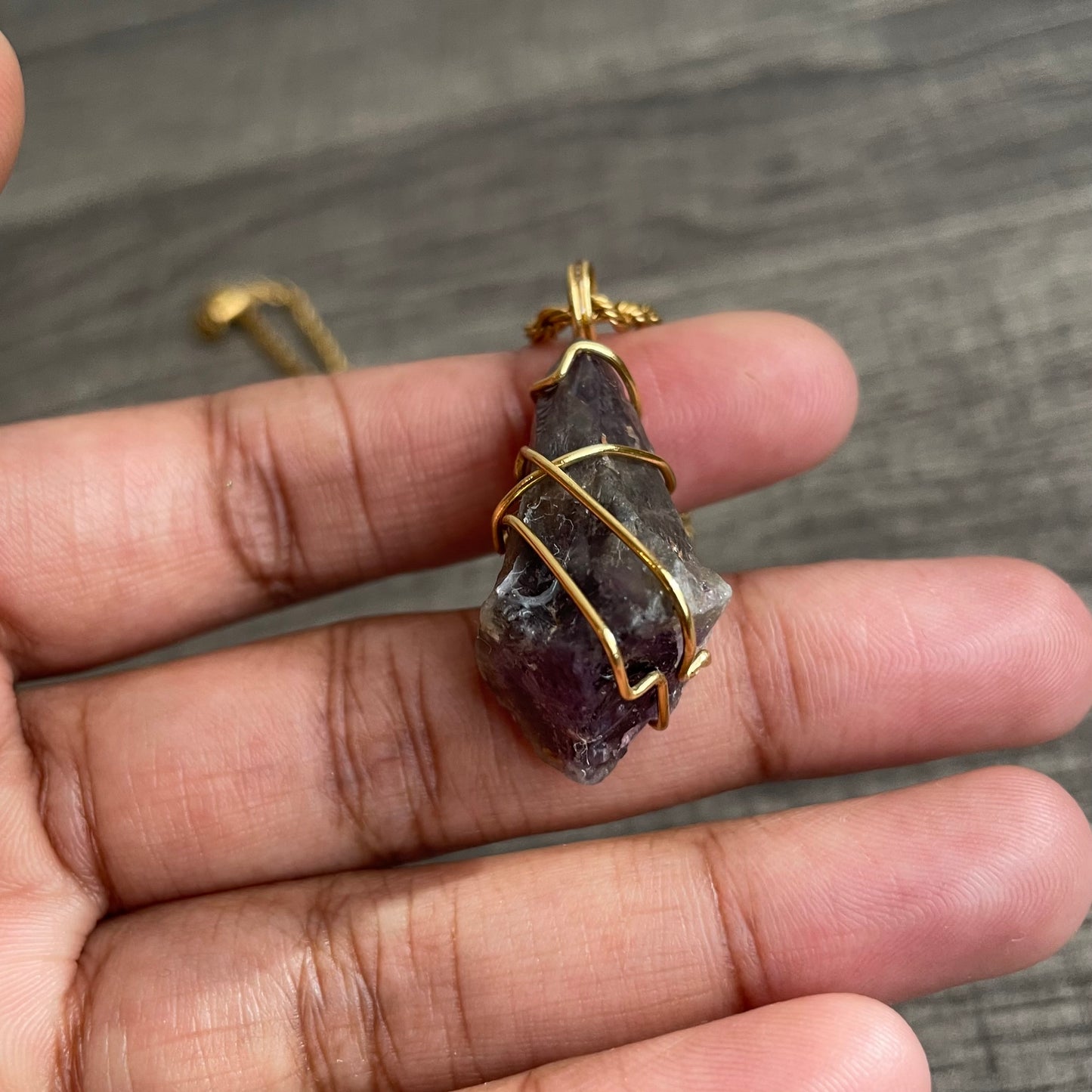 Amethyst Gemstone necklace