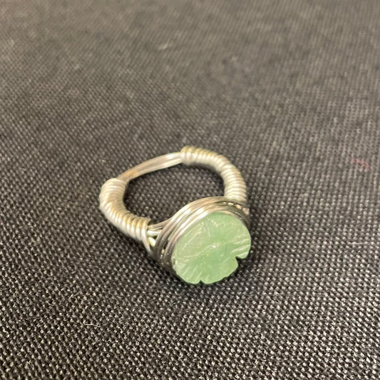 Aventurine ring