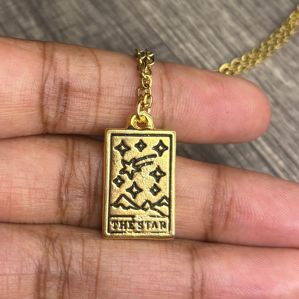 Star card pendant