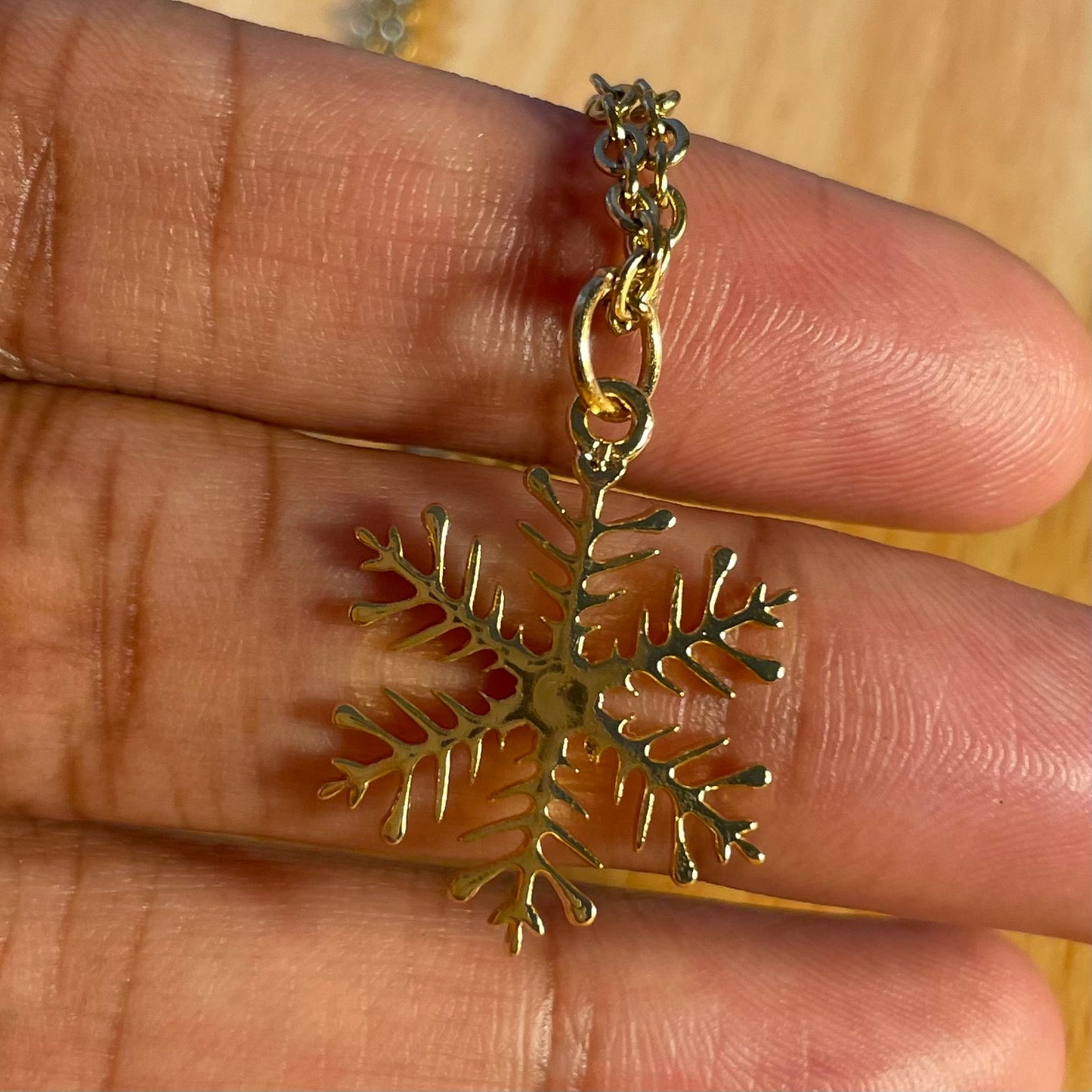 Gold Snowflake