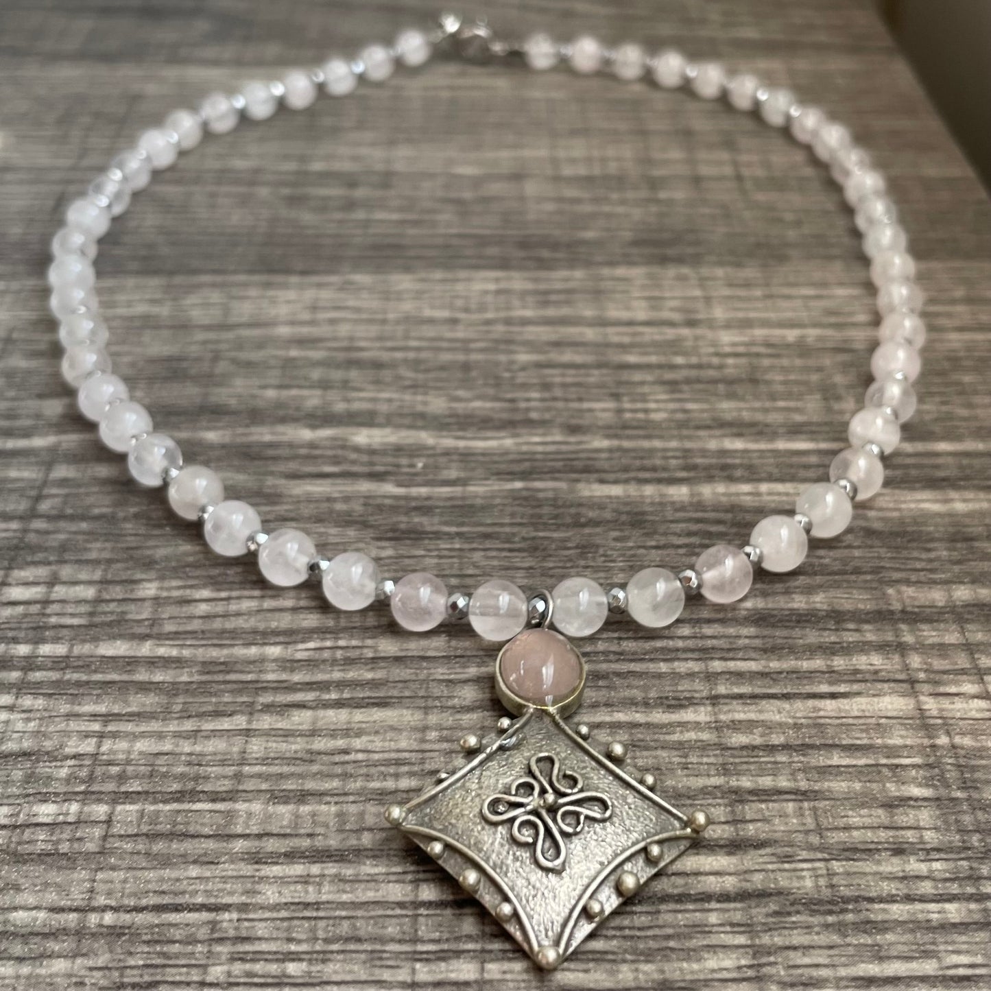 Rose Quartz 18 inches