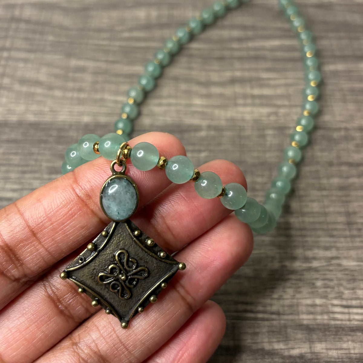 Aventurine “Regal” Necklace