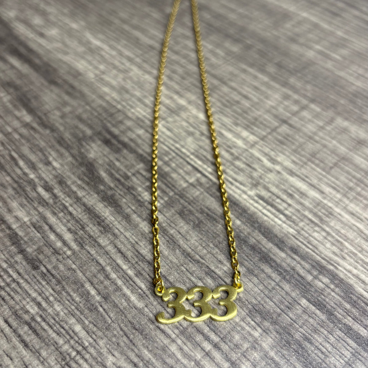 333 gold necklace