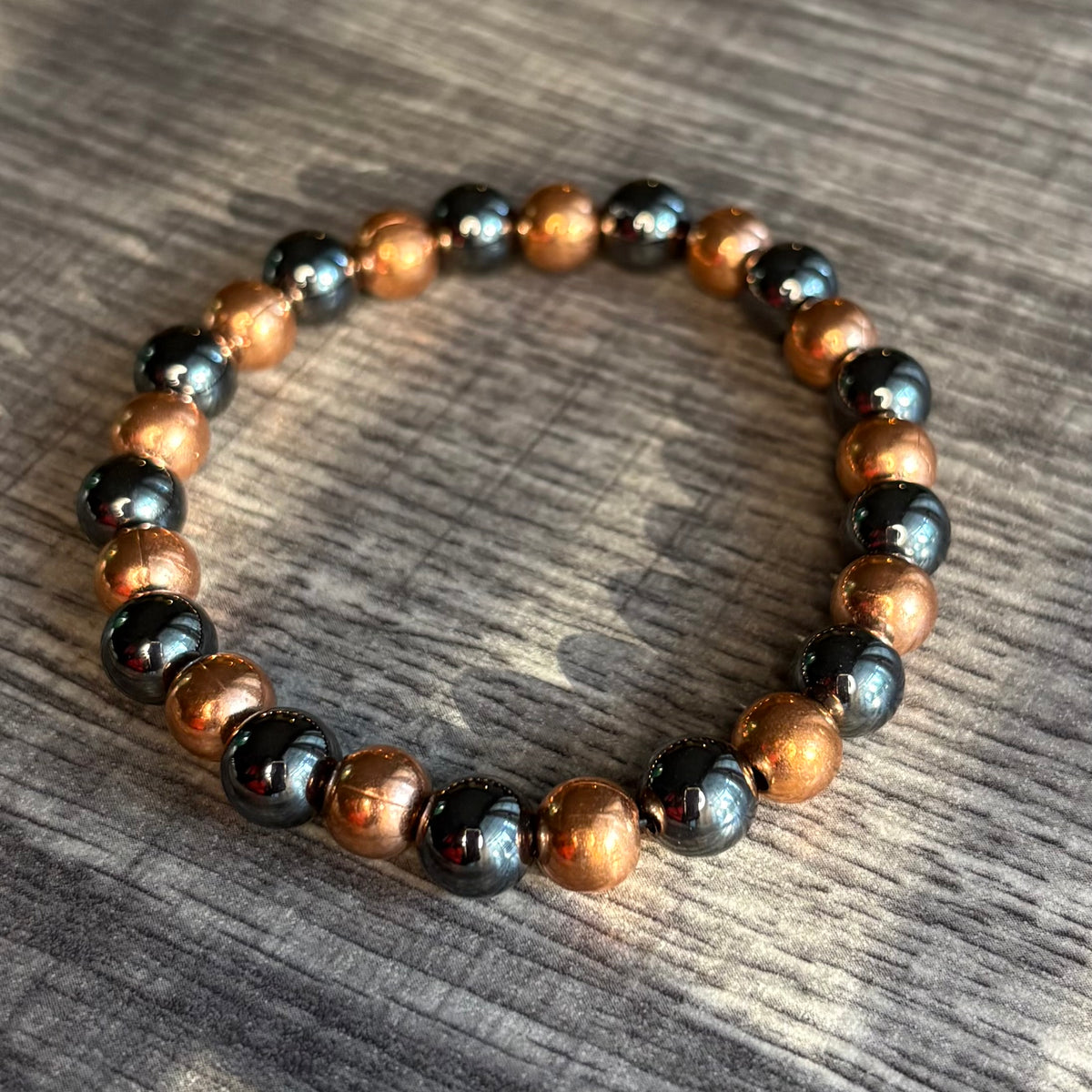 Magnetic Hematite + Copper 8mm