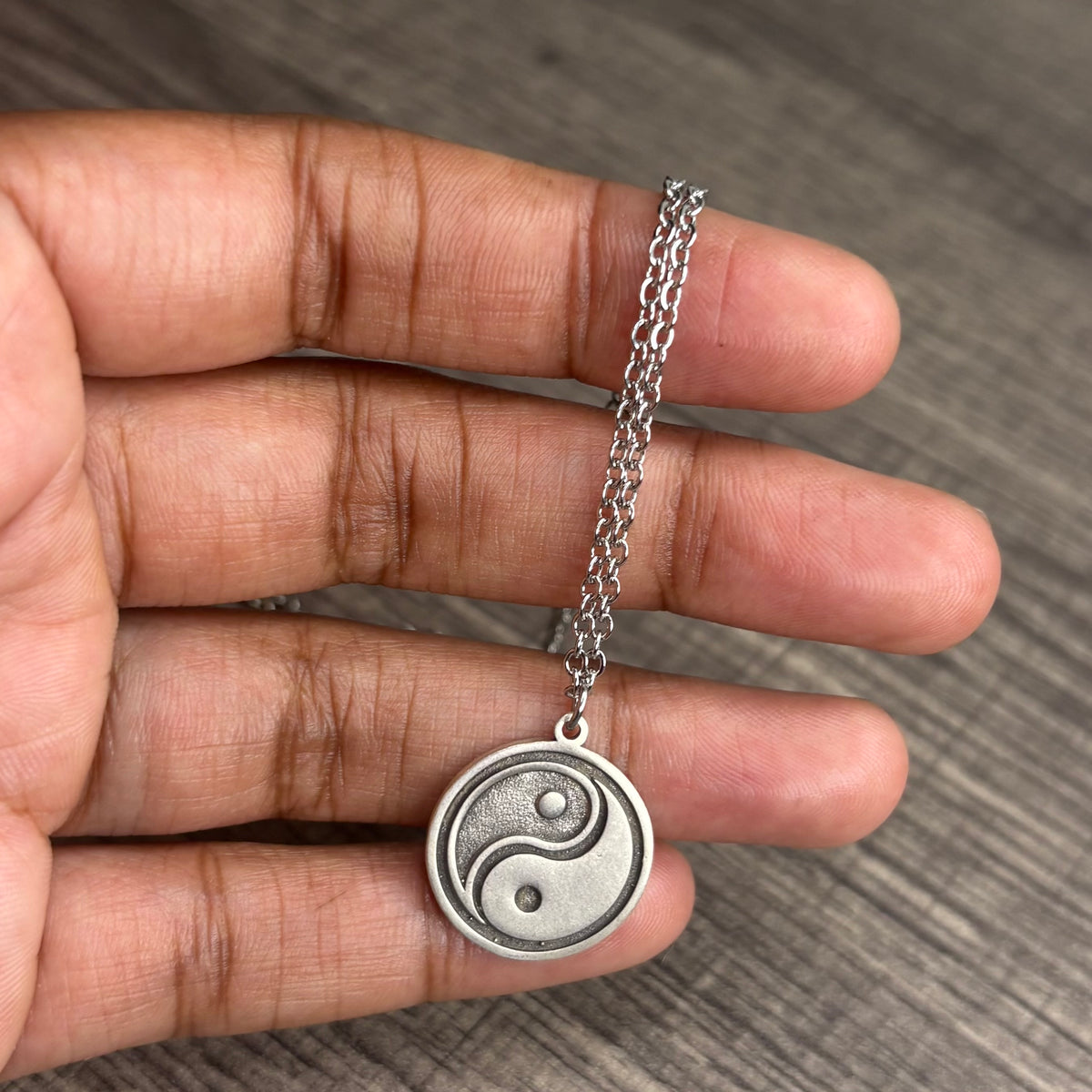 Yin/Yang silver