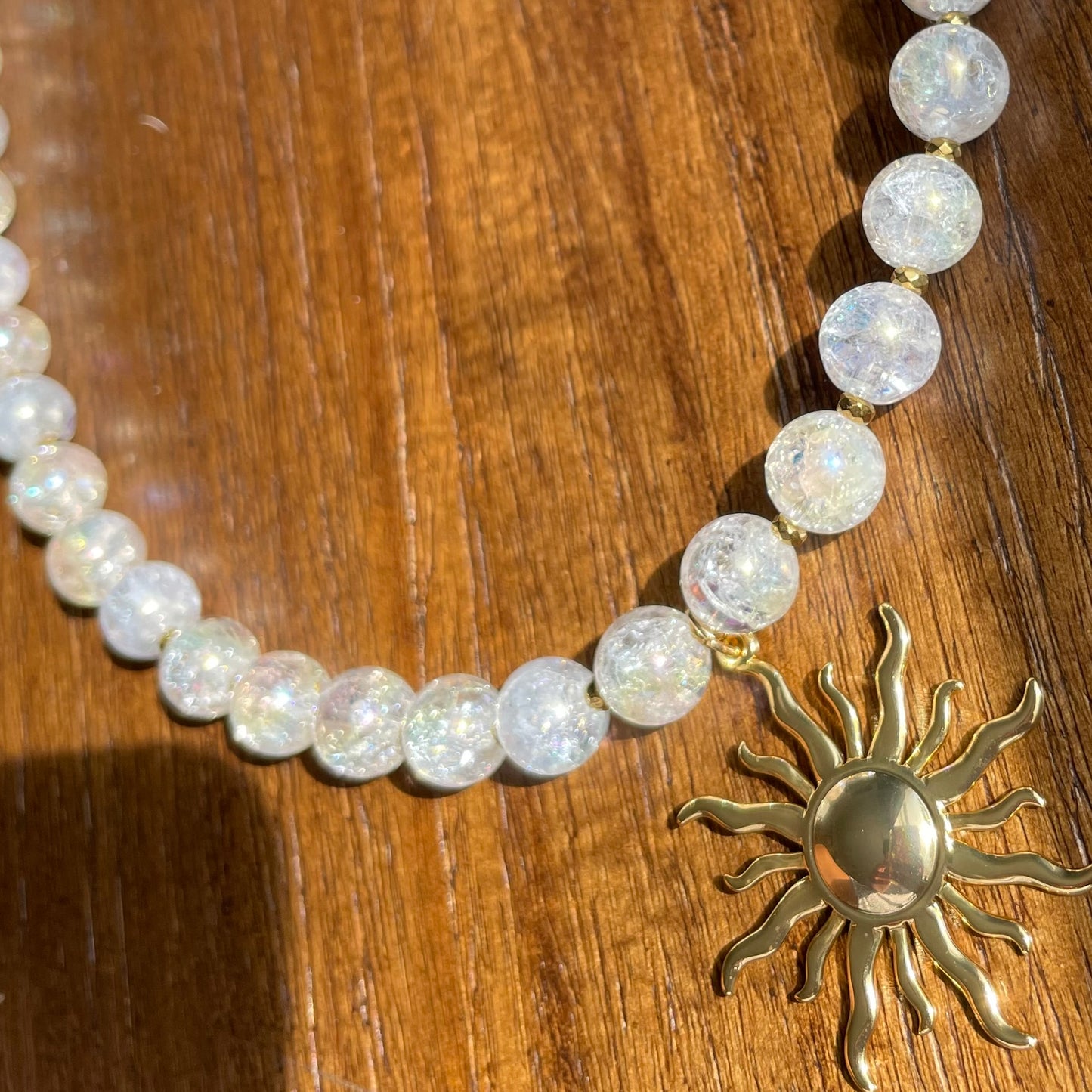 Rainbow Crystal 18 inches Sun