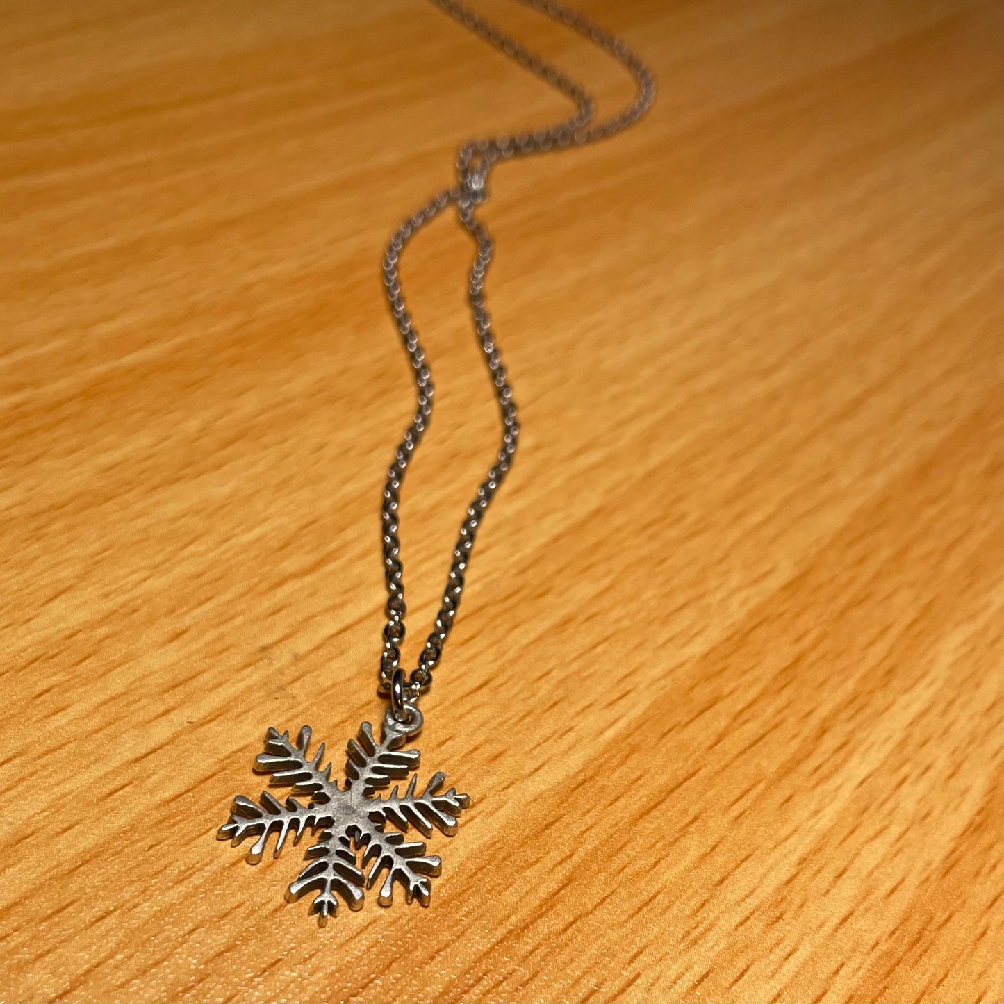 Antique Silver Snowflake