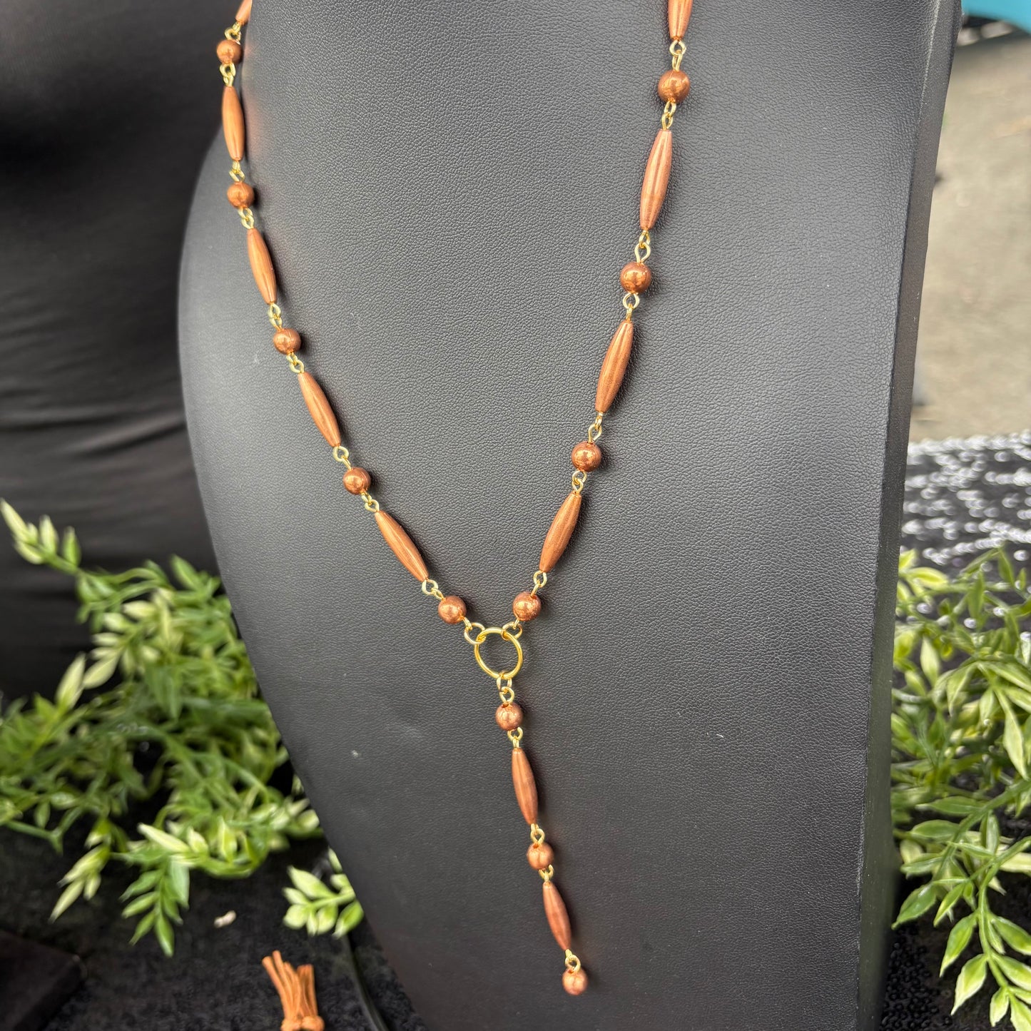 Copper Lariat