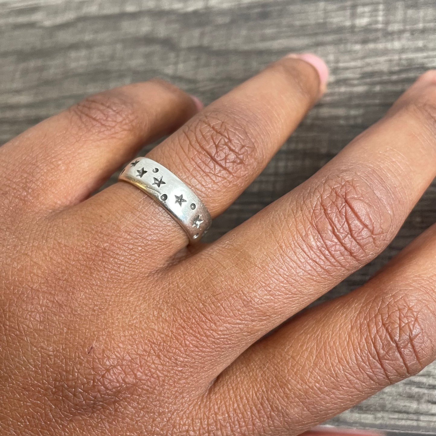 Night sky ring