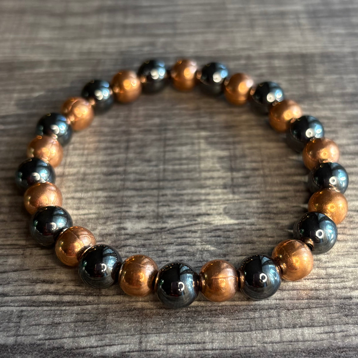 Magnetic Hematite + Copper 8mm