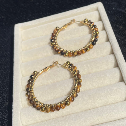 Tigers Eye hoops